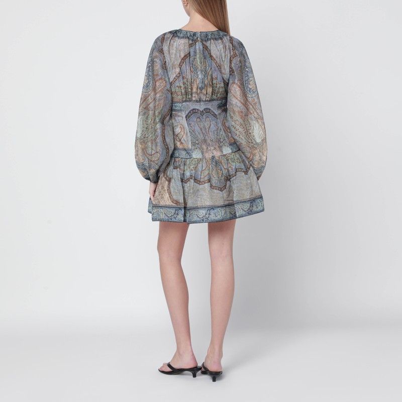 Zimmermann Zimmermann Wanderlust Tapestry-Print Mini Dress Size S / US 4 / IT 40 - 2 Thumbnail