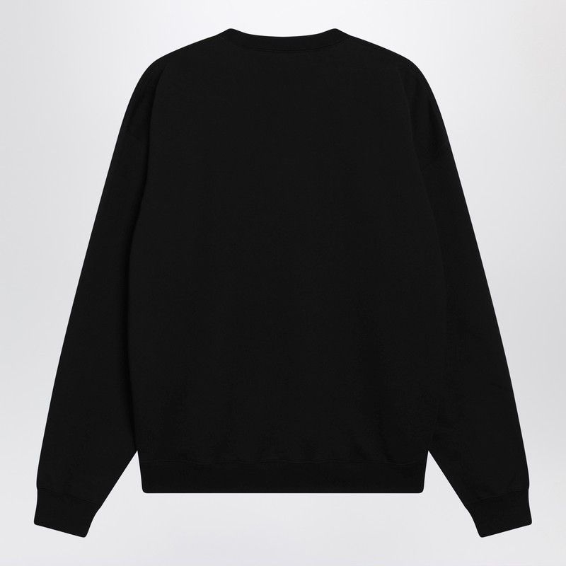 Gucci Gucci Black Brushed Cotton Jersey Sweatshirt Size US S / EU 44-46 / 1 - 2 Thumbnail