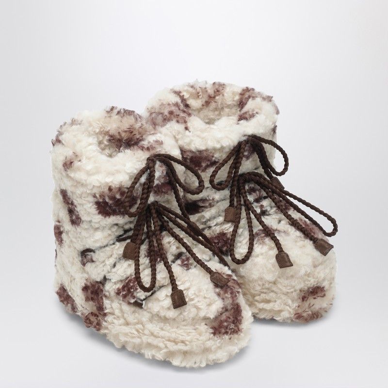 Moon Boot Moon Boot Icon Low Curly Boot With Cow Print Size US 10 / IT 40 - 2 Thumbnail