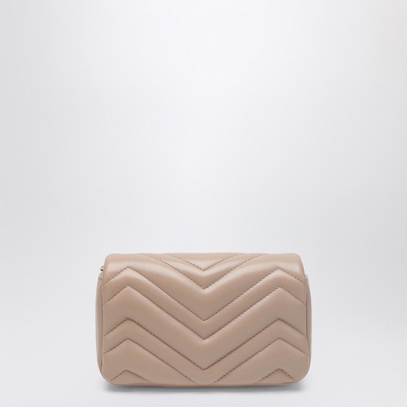 Gucci Gucci Mini Gg Marmont Shoulder Bag In Pale Pink Size ONE SIZE - 2 Thumbnail