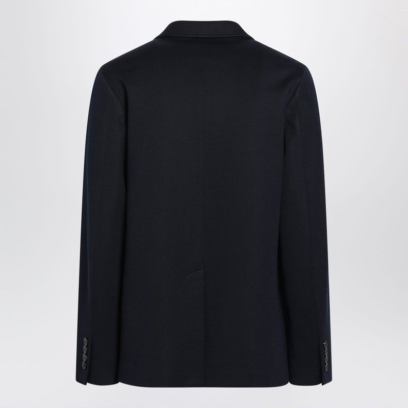 Gucci Gucci Blue Single-Breasted Cotton Jersey Jacket Size US S / EU 44-46 / 1 - 2 Thumbnail