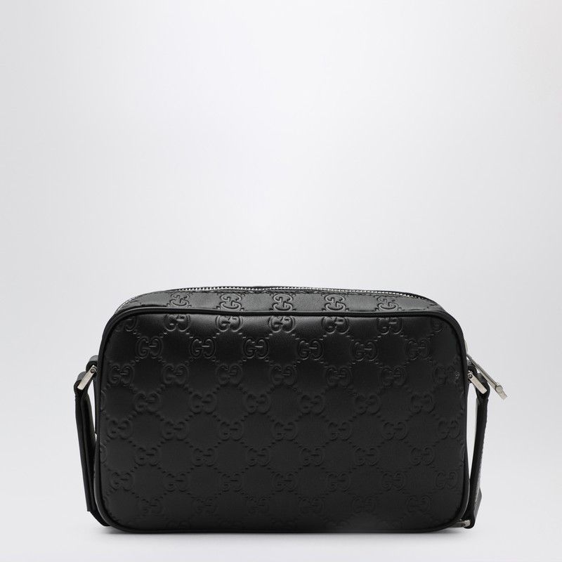 Gucci Gucci Small Black Gg Emblem Shoulder Bag Size ONE SIZE - 2 Thumbnail