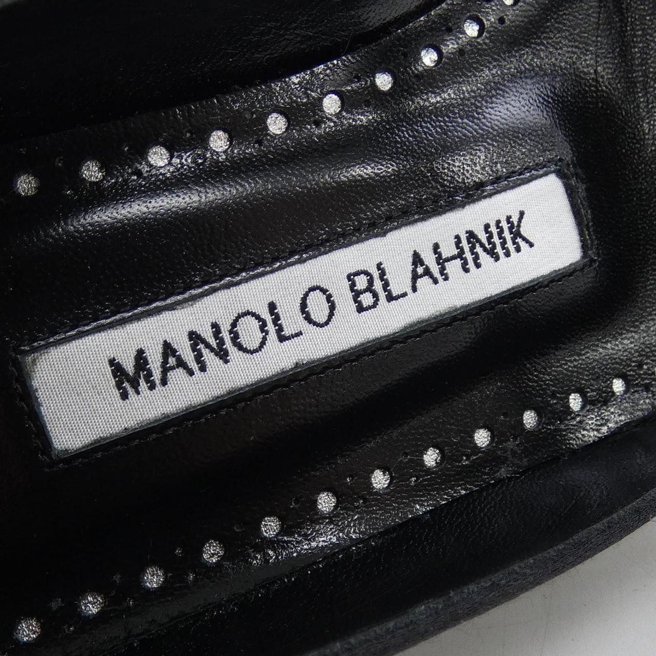 Manolo Blahnik Manolo Blahnik Manolo Blahnik Flat Shoes Leather Shoes DUTY FREE for USA Size ONE SIZE - 6 Thumbnail
