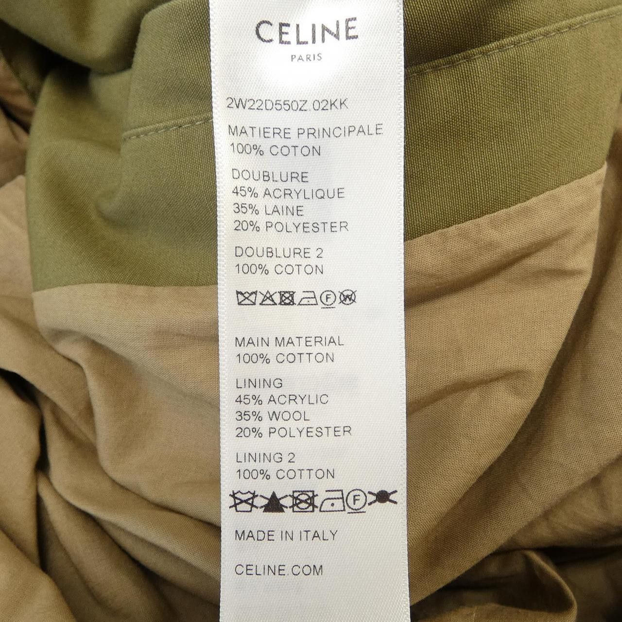 Celine Celine Celine Coat Others Outerwear 2W22D550Z DUTY FREE for USA Size ONE SIZE - 3 Thumbnail