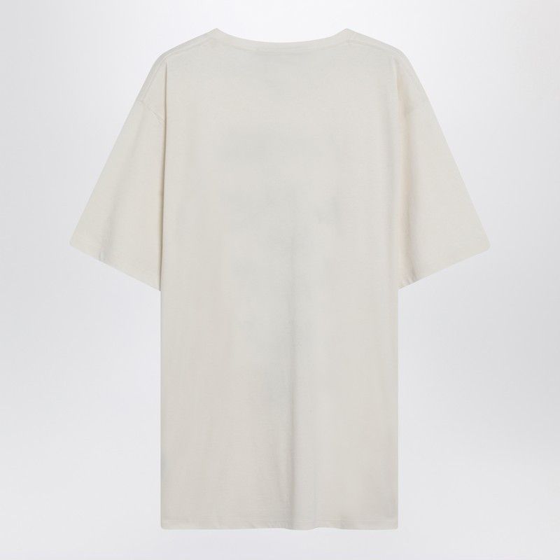 Valentino Valentino Ivory Le Chat De La Maison Icon Muse Anti Hero T-Shirt Size US XL / EU 56 / 4 - 2 Thumbnail