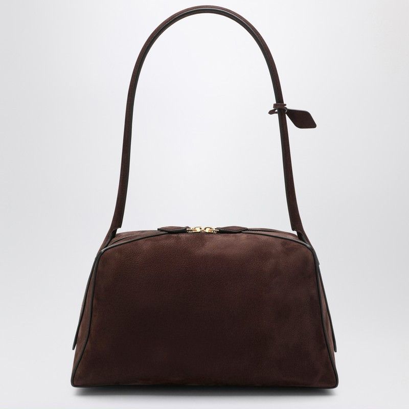 Alaia Alaia Le Bouledogue Bag In Brown Nubuck Size ONE SIZE - 2 Thumbnail