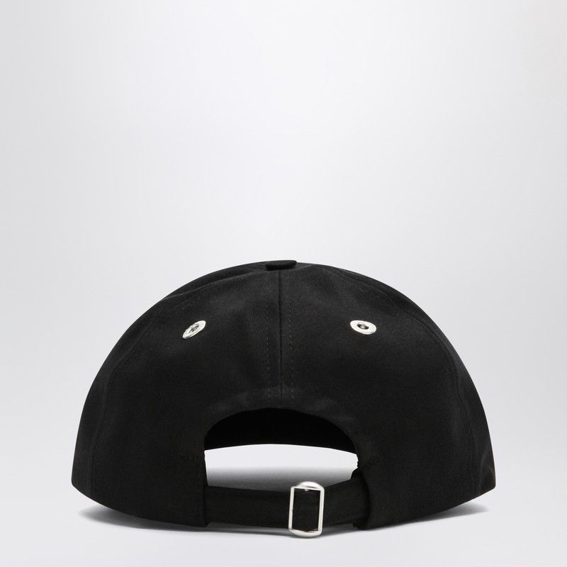 AMI Ami Paris Black Baseball Cap With Logo Size ONE SIZE - 2 Thumbnail