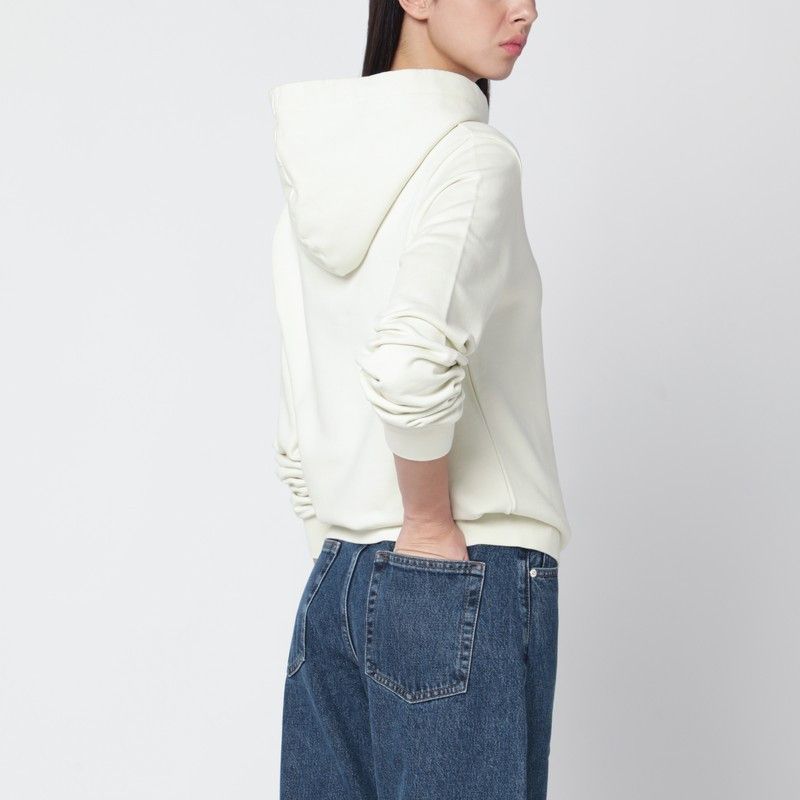 A.P.C. A.P.C. Ecru Sweatshirt With Logo Print Size M / US 6-8 / IT 42-44 - 2 Thumbnail
