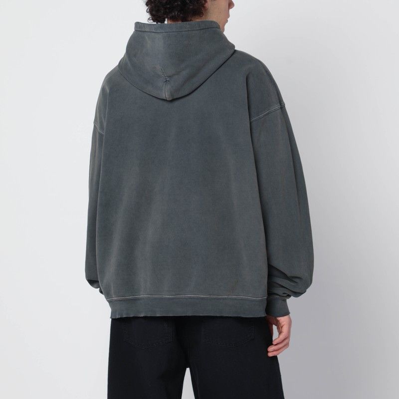 Gallery Dept. Gallery Dept. Graphite-Grey Sweatshirt With Embossed Logo Size US XL / EU 56 / 4 - 2 Thumbnail