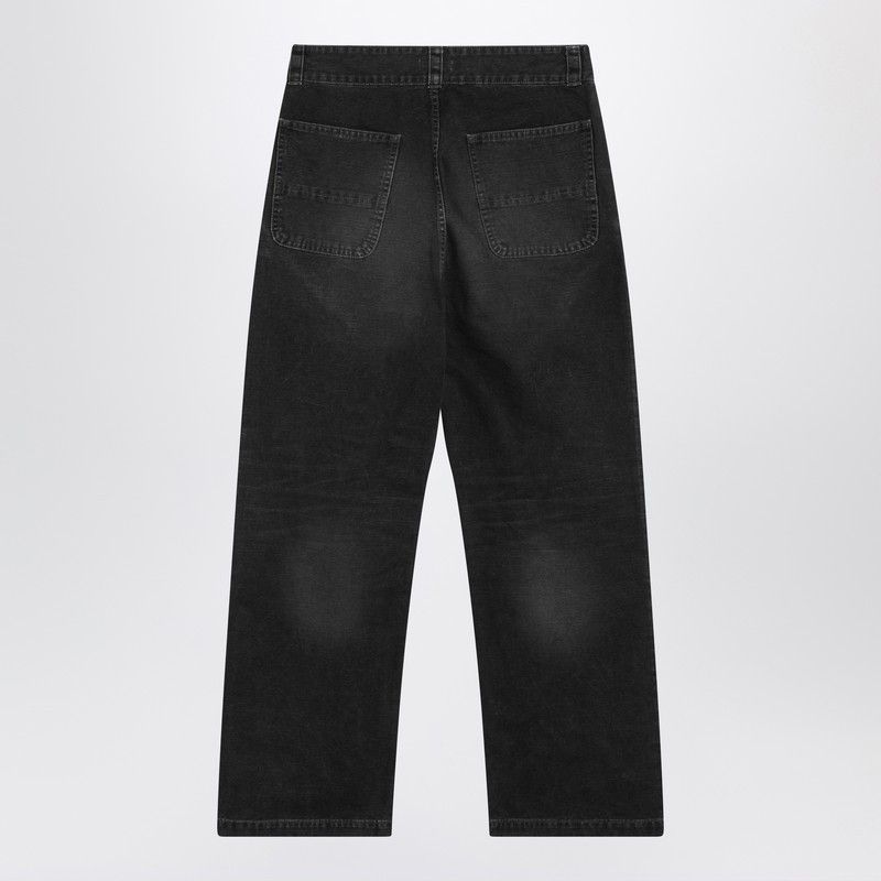 Fear of God Fear Of God Black Washed-Effect Jeans Size US 33 - 2 Thumbnail