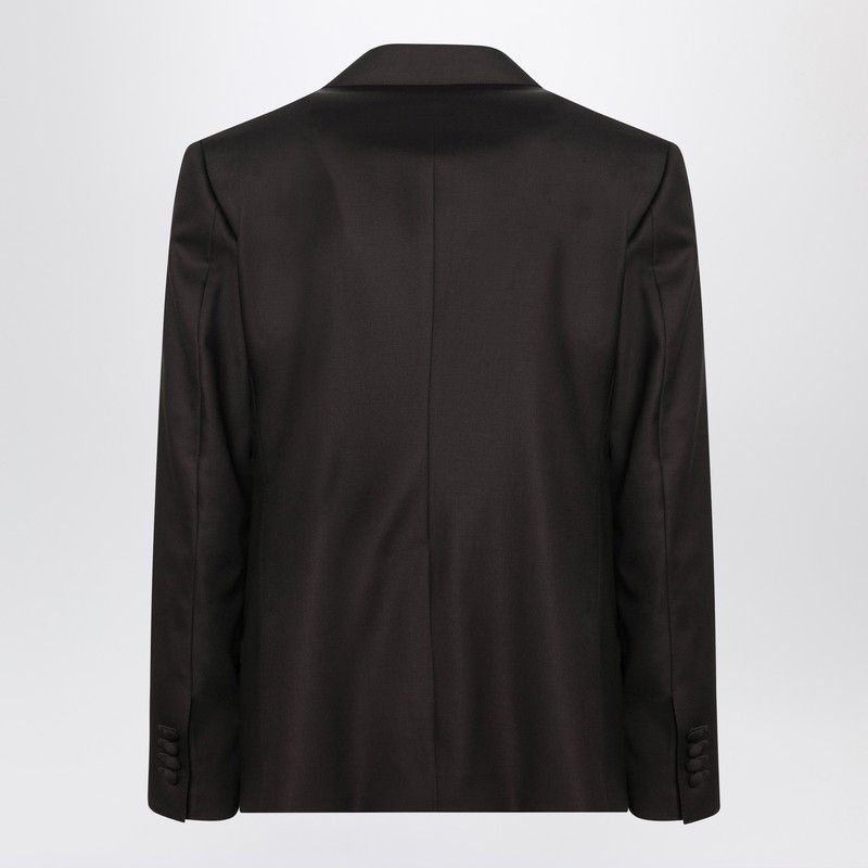 Dolce & Gabbana Dolce&Gabbana Brown Single-Breasted Wool Jacket Size US XL / EU 56 / 4 - 2 Thumbnail