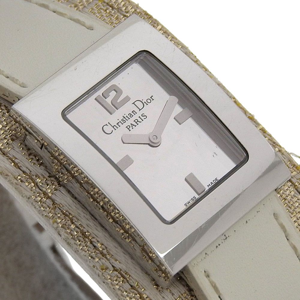 Dior Dior Dior Malice Stainless Steel Watch Metal Quartz D78-109 DUTY FREE for USA Size ONE SIZE - 3 Thumbnail