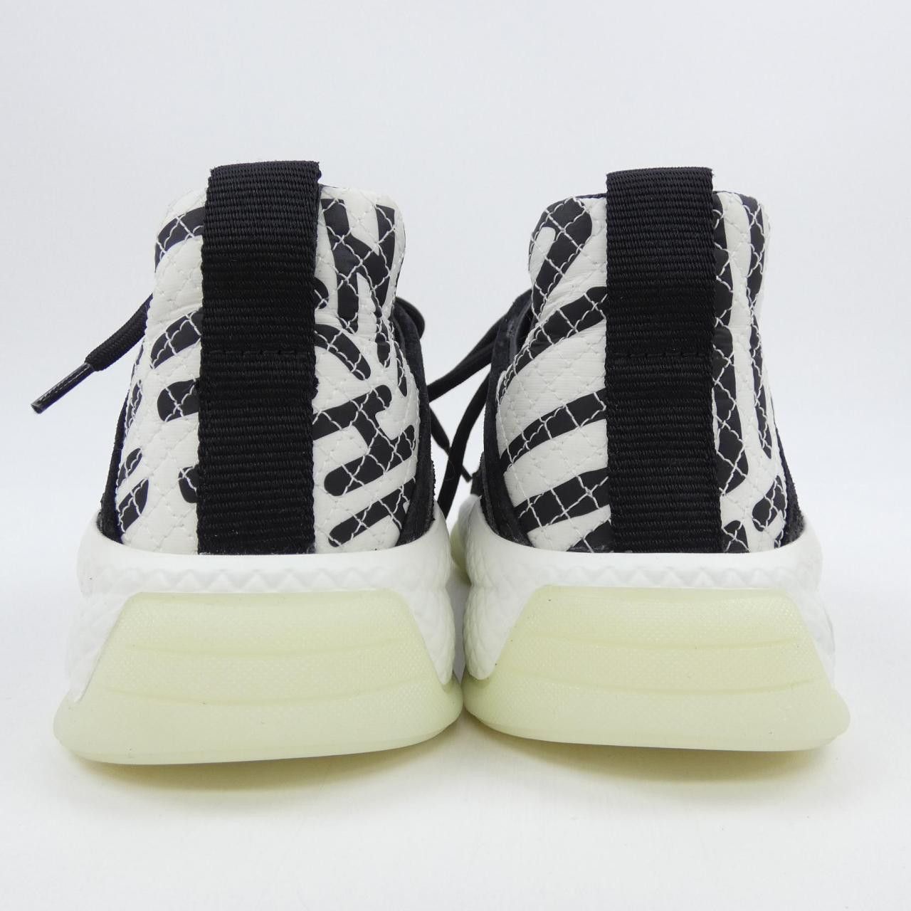 Chanel Chanel Chanel Graphic Logo Nylon Suede Sneakers Suede Shoes G38290Y55488 DUTY FREE for USA Size ONE SIZE - 5 Thumbnail