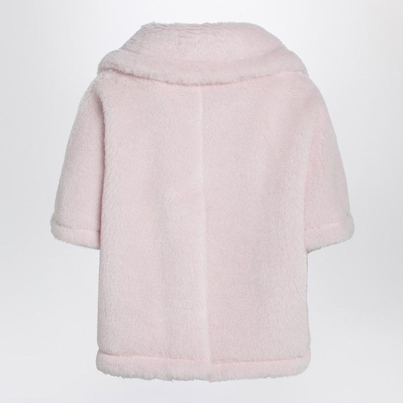 Max Mara Max Mara Dusty Beige Boxy Teddy Cape Size M / US 6-8 / IT 42-44 - 2 Thumbnail