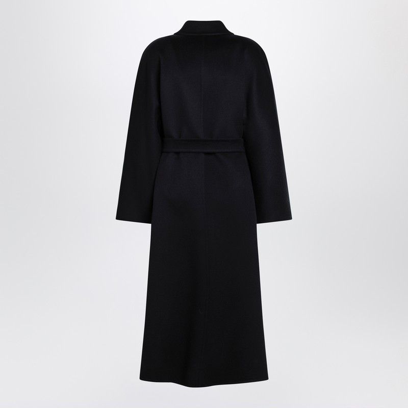 Max Mara Max Mara Navy Cashmere Wrap Coat Size XS / US 0-2 / IT 36-38 - 2 Thumbnail
