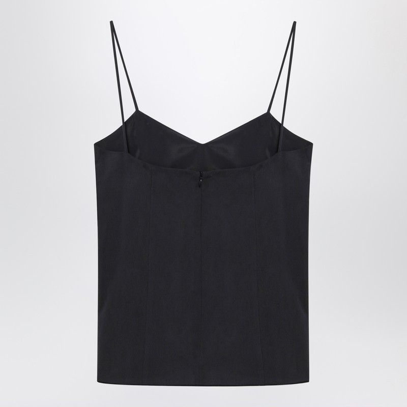 Max Mara Max Mara Blue Silk Tank Top Size M / US 6-8 / IT 42-44 - 2 Thumbnail