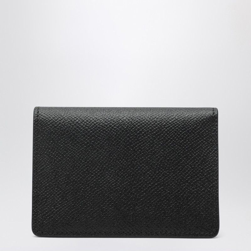 Maison Margiela Maison Margiela Black Leather Credit Card Holder Size ONE SIZE - 2 Thumbnail