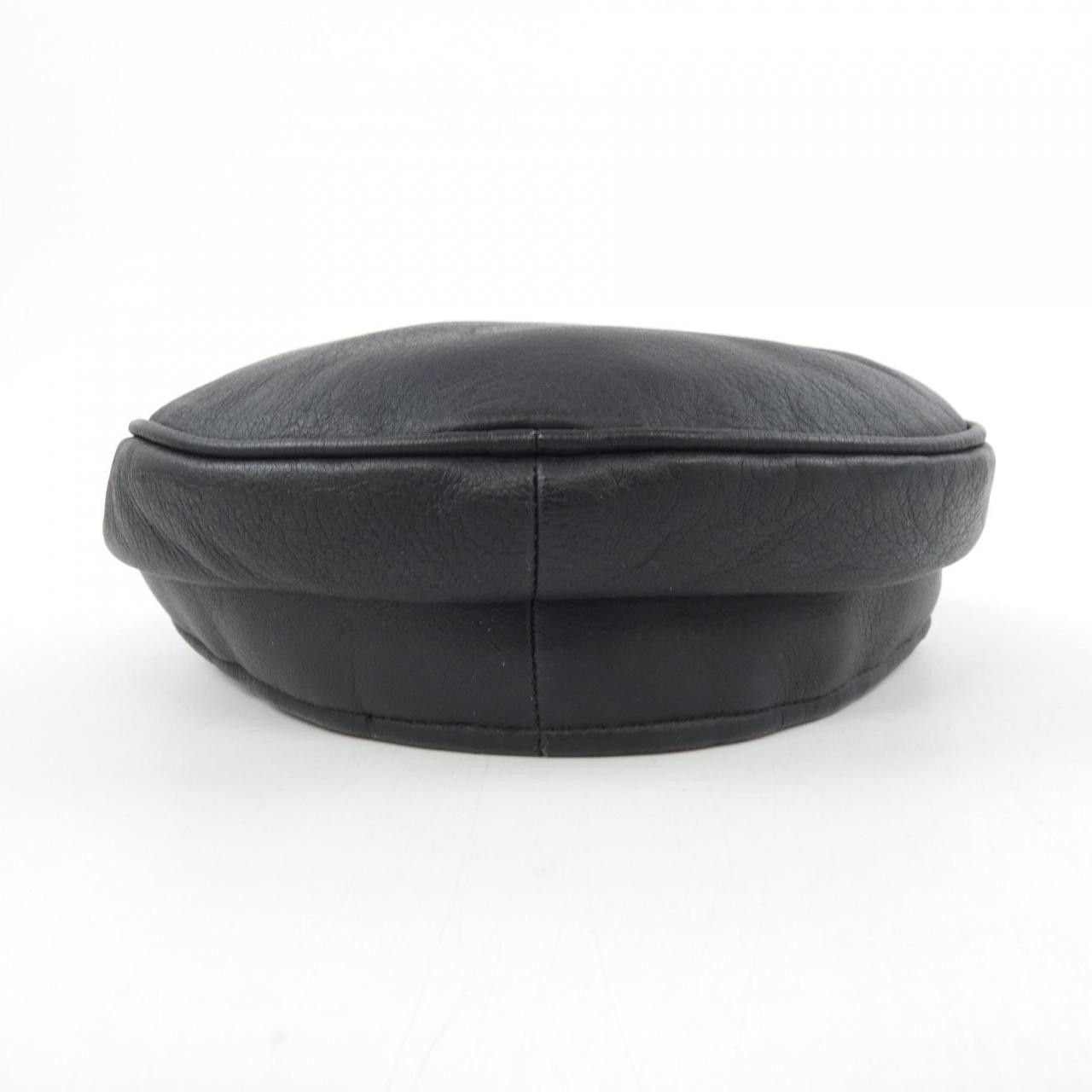 Hermes Hermes Deer Skin Cap Leather Hats DUTY FREE for USA