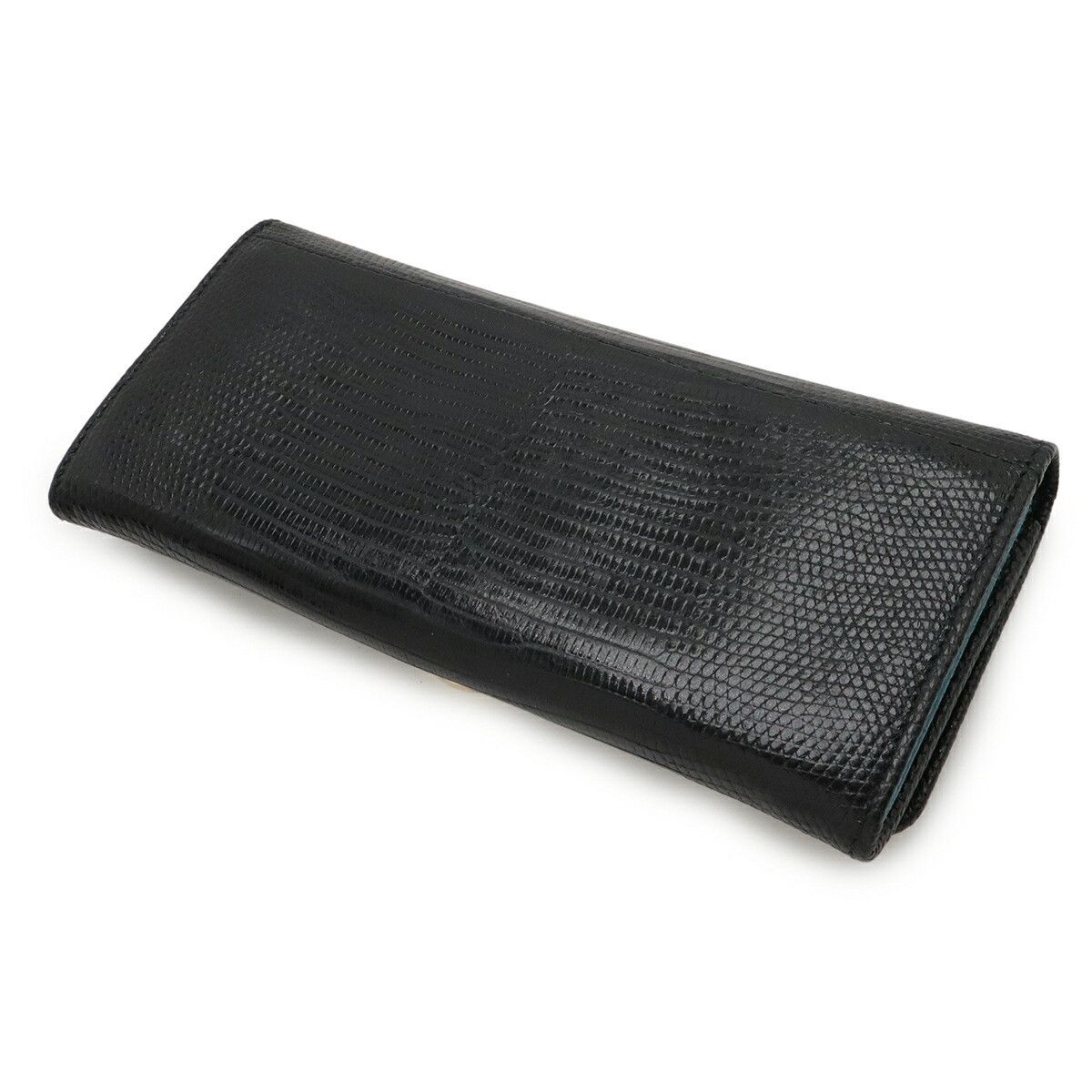 Bvlgari Bvlgari BVLGARI Bulgari Bulgari Lizard Long Wallet Natural Material Long Wallet DUTY FREE for USA Size ONE SIZE - 2 Thumbnail