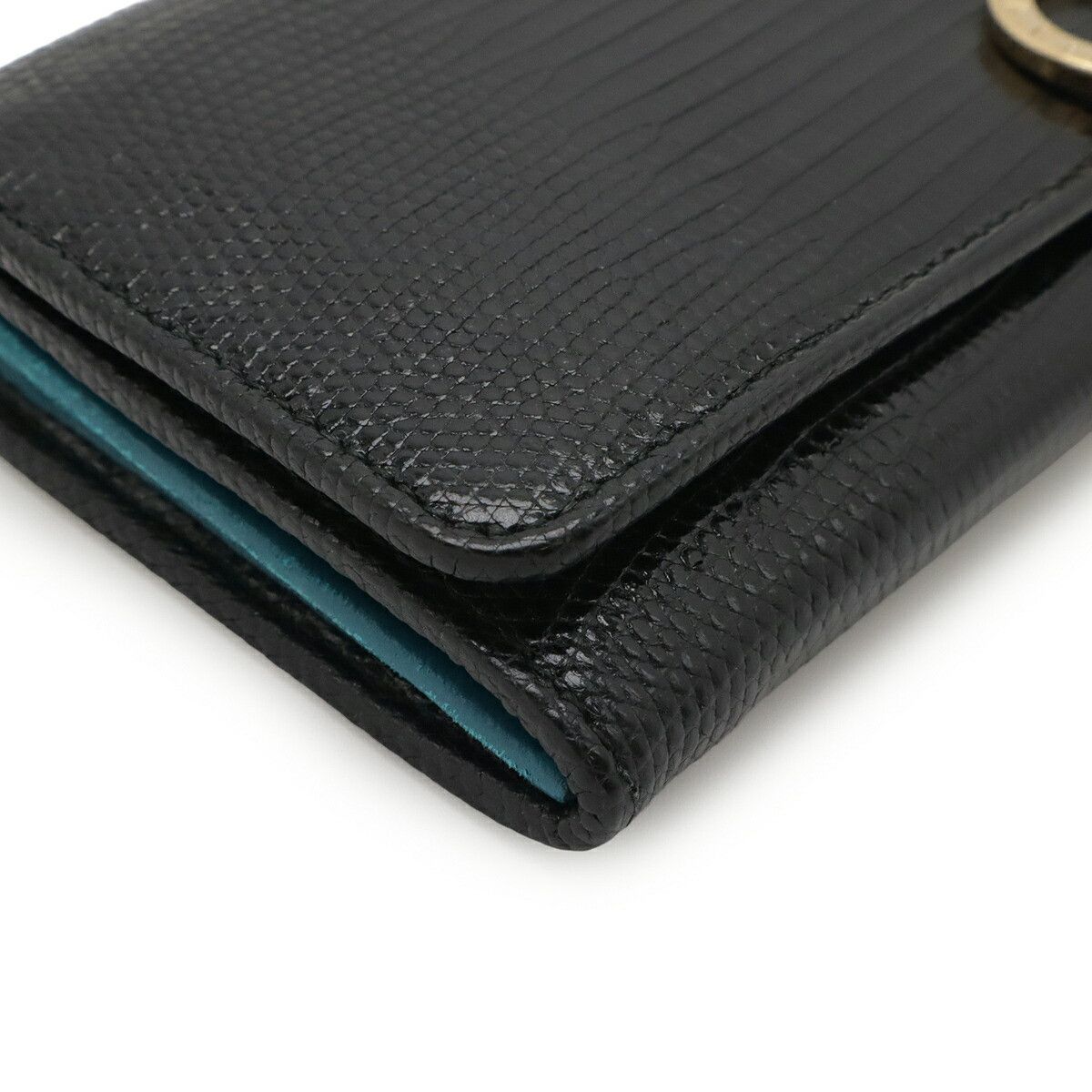 Bvlgari Bvlgari BVLGARI Bulgari Bulgari Lizard Long Wallet Natural Material Long Wallet DUTY FREE for USA Size ONE SIZE - 3 Thumbnail