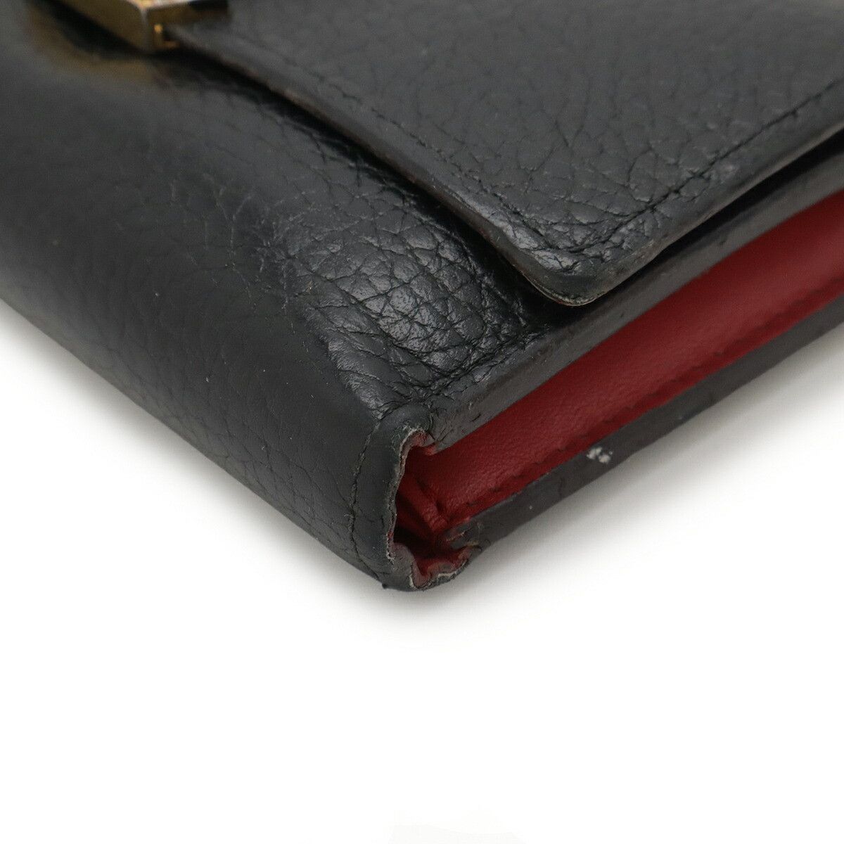 Louis Vuitton Louis Vuitton Louis Vuitton Portefeuille Capucines Taurillon Leather Wallet Leather Short Wallet M62157 DUTY FREE for USA Size ONE SIZE - 3 Thumbnail