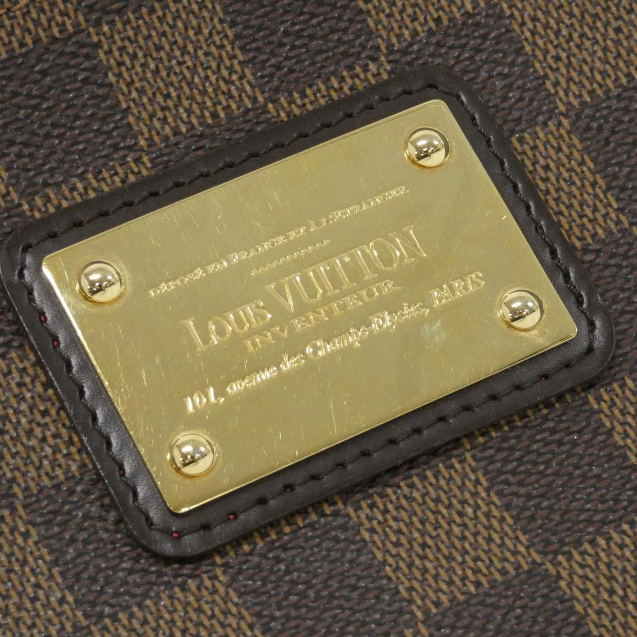 Louis Vuitton Louis Vuitton Louis Vuitton Eva Damier Shoulder Bag Canvas Shoulder Bag N55213 DUTY FREE for USA Size ONE SIZE - 4 Thumbnail