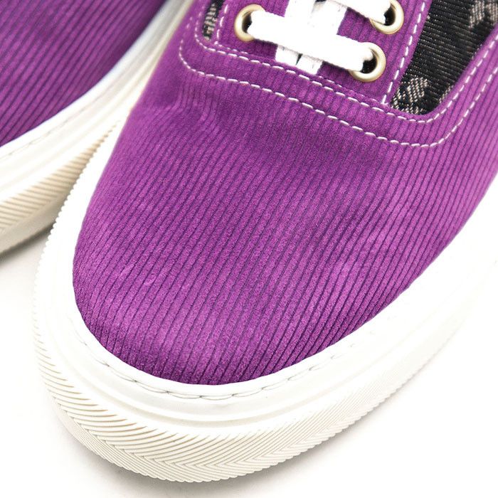 Louis Vuitton Louis Vuitton Louis Vuitton Trocadero Monogram Denim Corduroy Sneakers Denim Shoes DUTY FREE for USA Size ONE SIZE - 3 Thumbnail
