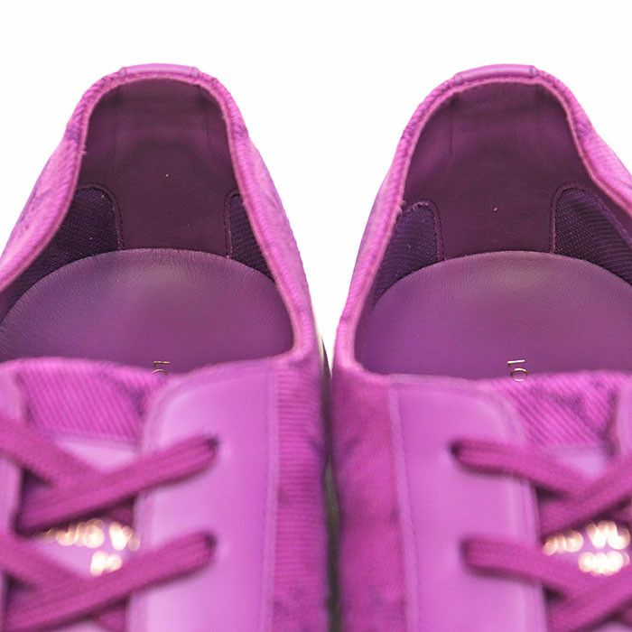 Louis Vuitton Louis Vuitton Louis Vuitton Monogram Leather Canvas Sneakers Leather Shoes DUTY FREE for USA Size ONE SIZE - 13 Thumbnail