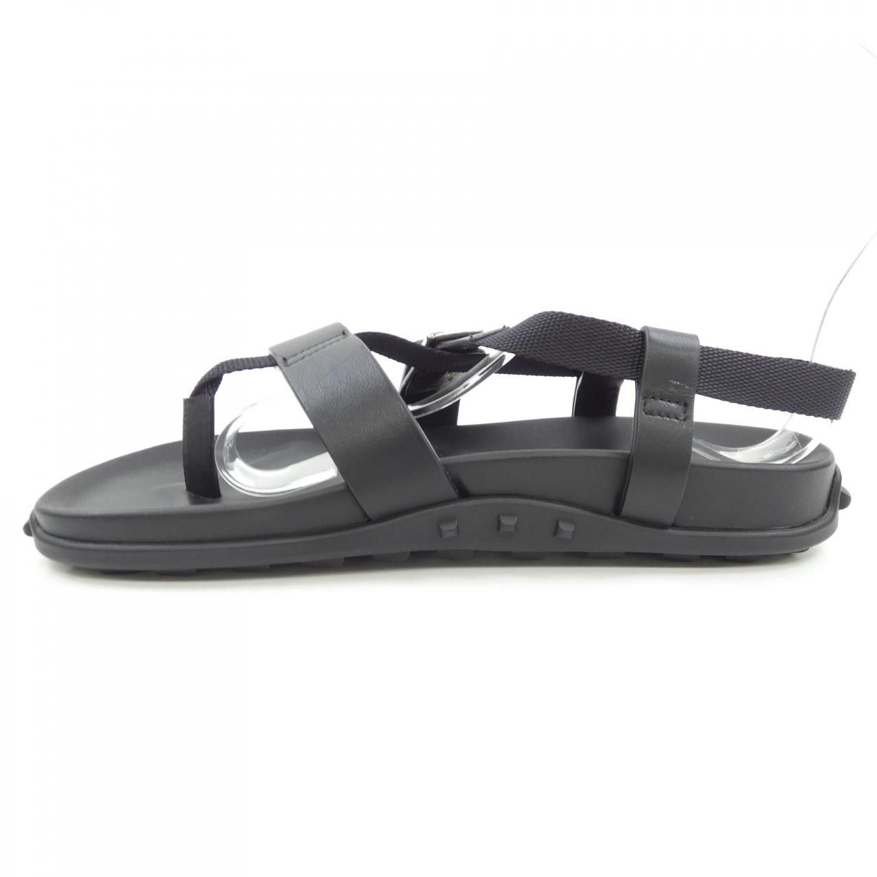 Hermes Hermes Hermès 241235Z Ribbon Calfskin Sandals 36.5 Leather Shoes DUTY FREE for USA Size ONE SIZE - 2 Thumbnail