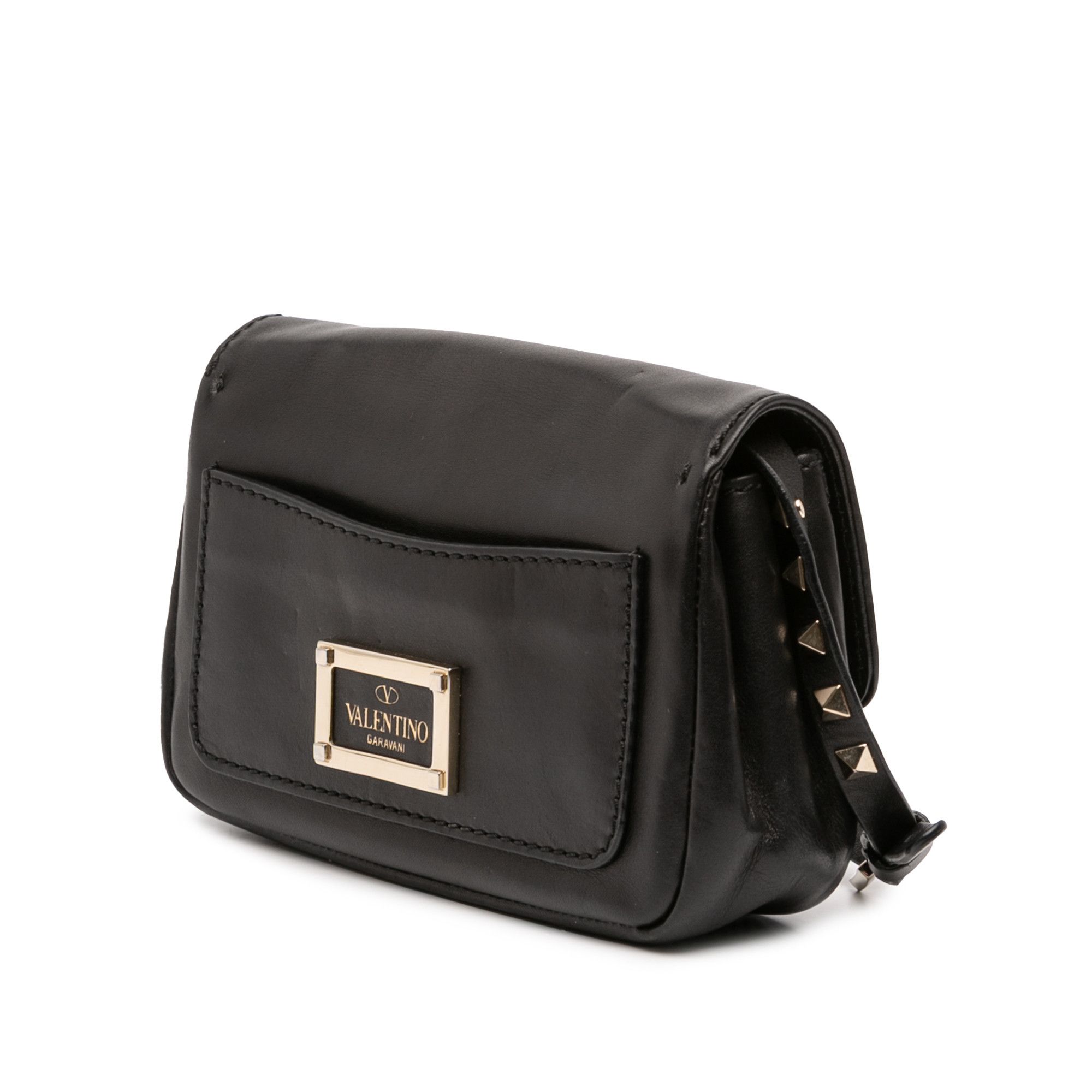 Valentino Valentino Small Leather Rockstud Crossbody Size ONE SIZE - 2 Thumbnail
