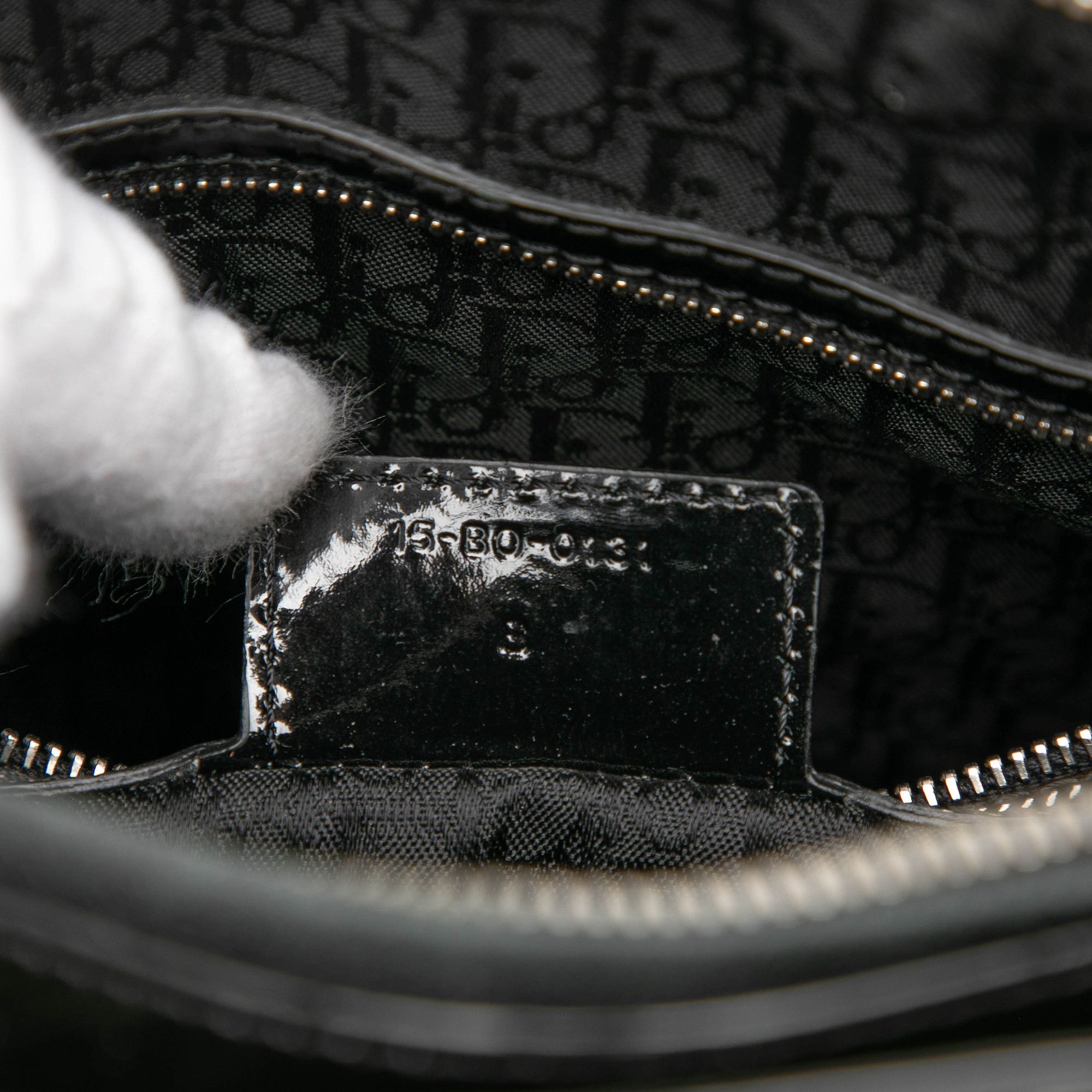 Dior Dior Large Patent Cannage Lady Dior Size ONE SIZE - 6 Thumbnail