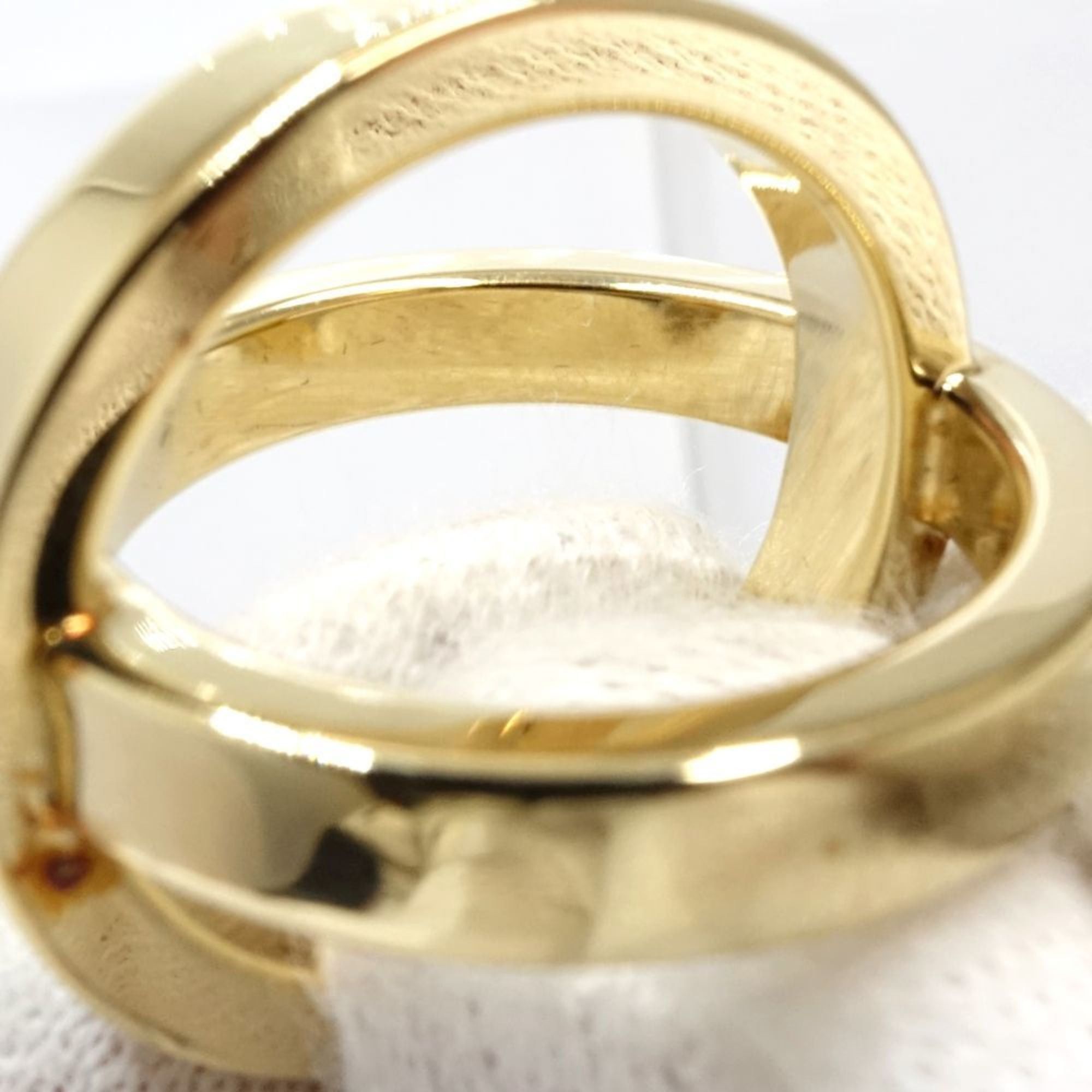 Hermes HERMES Cosmos Scarf Ring, Gold Plated, Women's, 181796 Size ONE SIZE - 7 Thumbnail