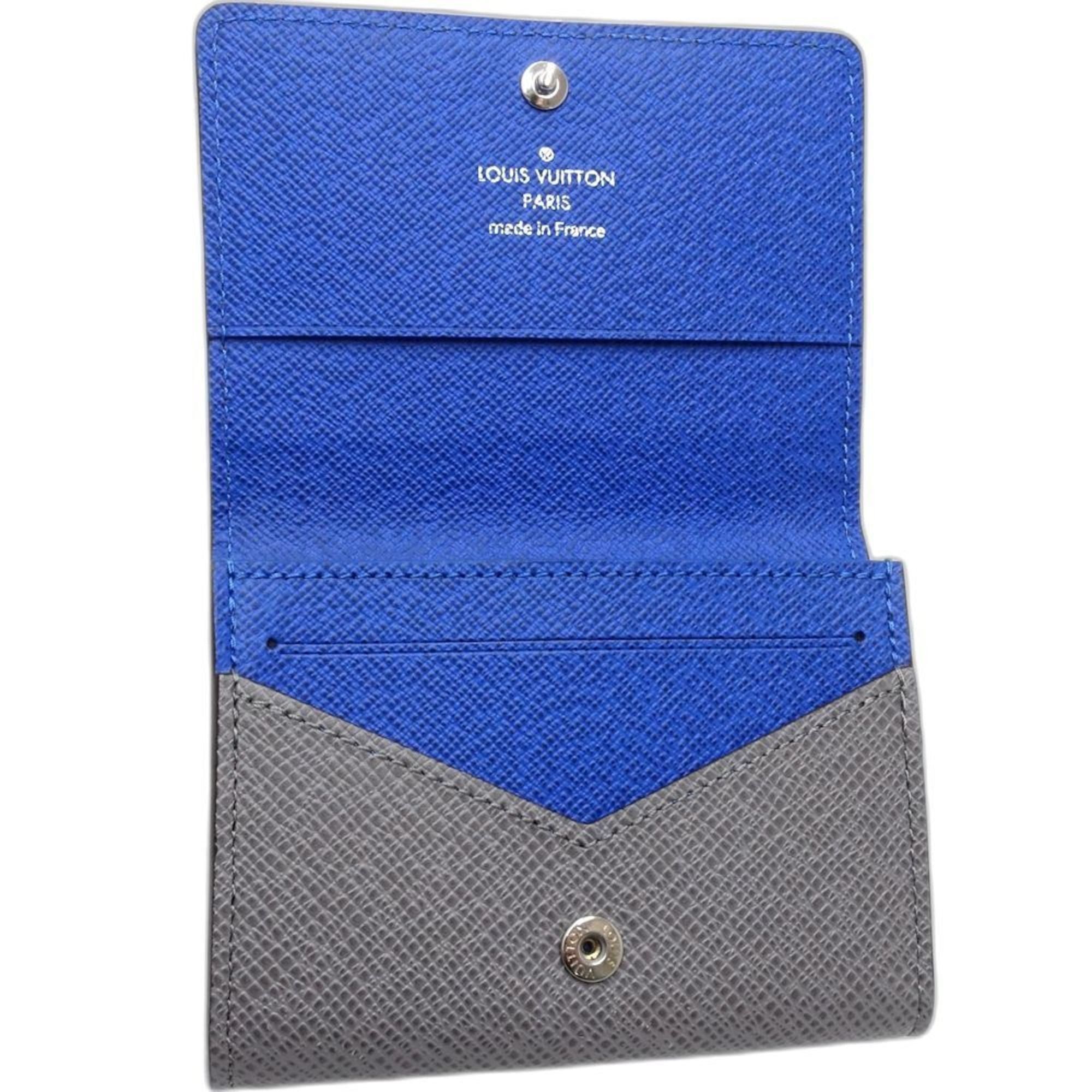 Louis Vuitton LOUIS VUITTON Taiga Business Card Case M11583 Envelope Carte de Visite Grilloche Women's 181841 Size ONE SIZE - 6 Thumbnail