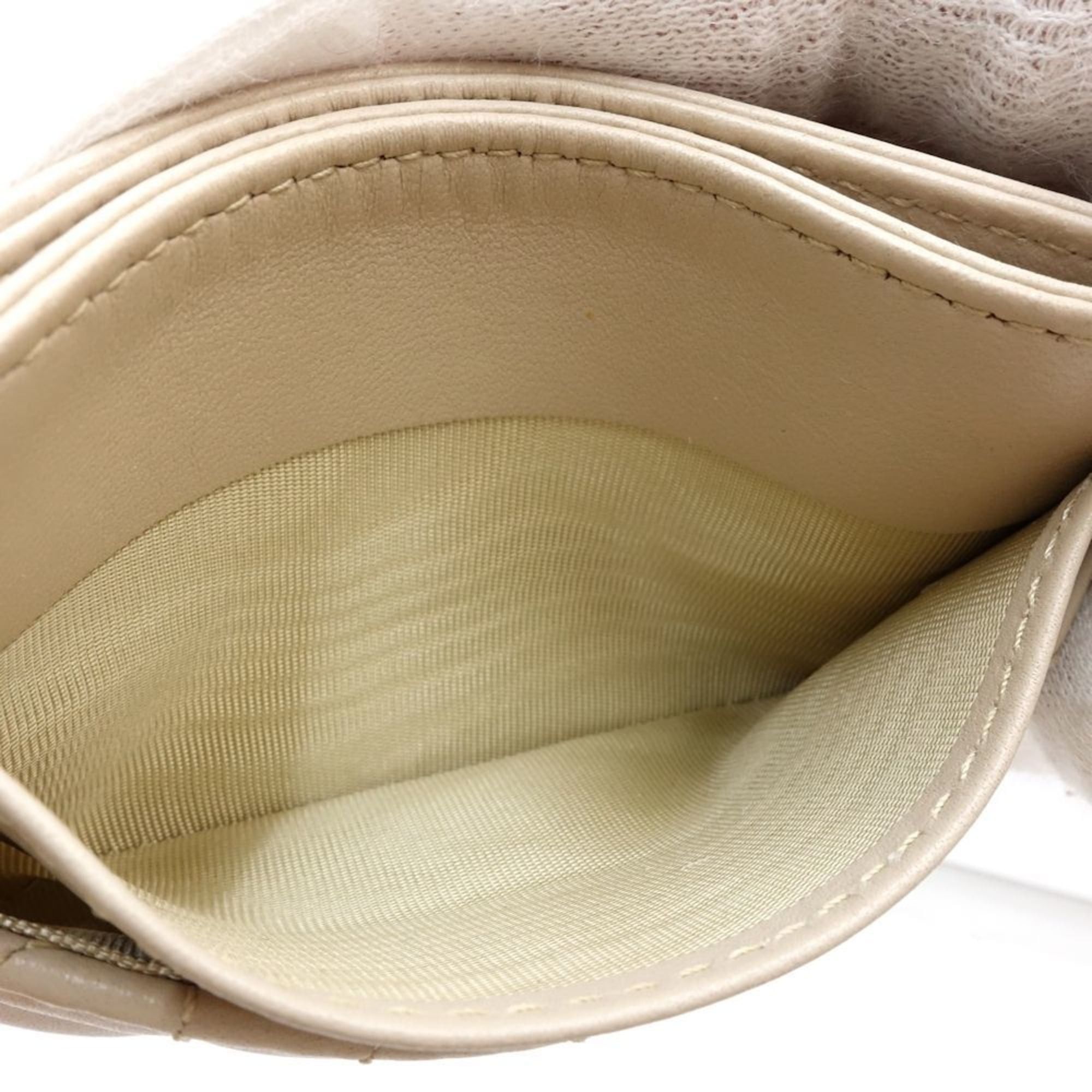 Dior Christian Dior Jolly Freesia Business Card Case, Beige Lambskin, S3103UNJB, Women's, 181824 Size ONE SIZE - 5 Thumbnail