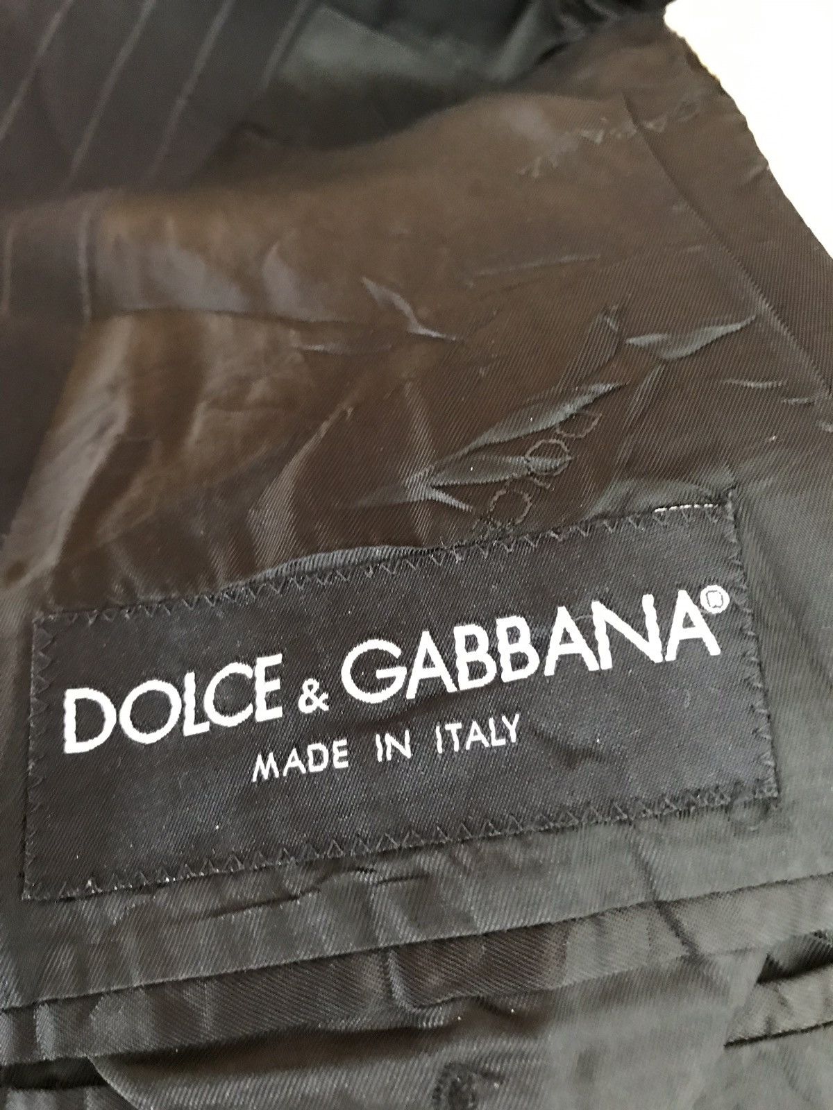 Dolce & Gabbana Dolce & Gabbana Wool Striped Coat Blazer Made In Italy Size US M / EU 48-50 / 2 - 5 Thumbnail