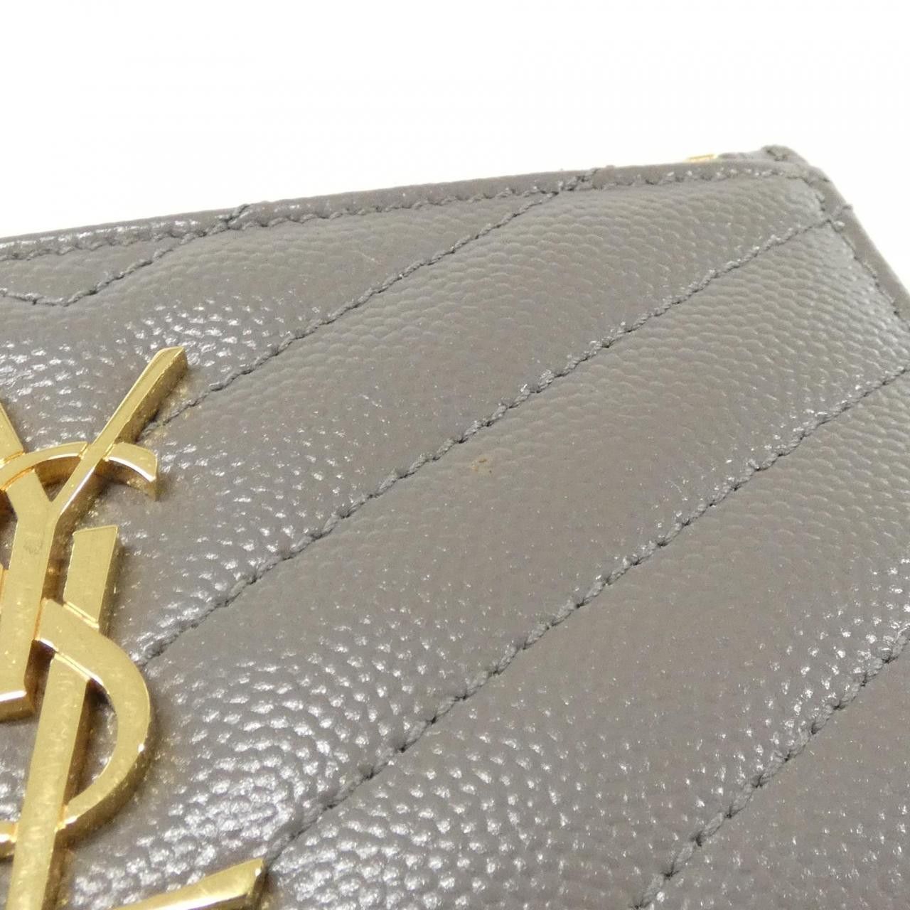 Yves Saint Laurent Yves Saint Laurent Saint Laurent 607915 BOW01 Calf Coin Case Leather Coin Case 607915 BOW01 DUTY FREE for USA Size ONE SIZE - 3 Thumbnail