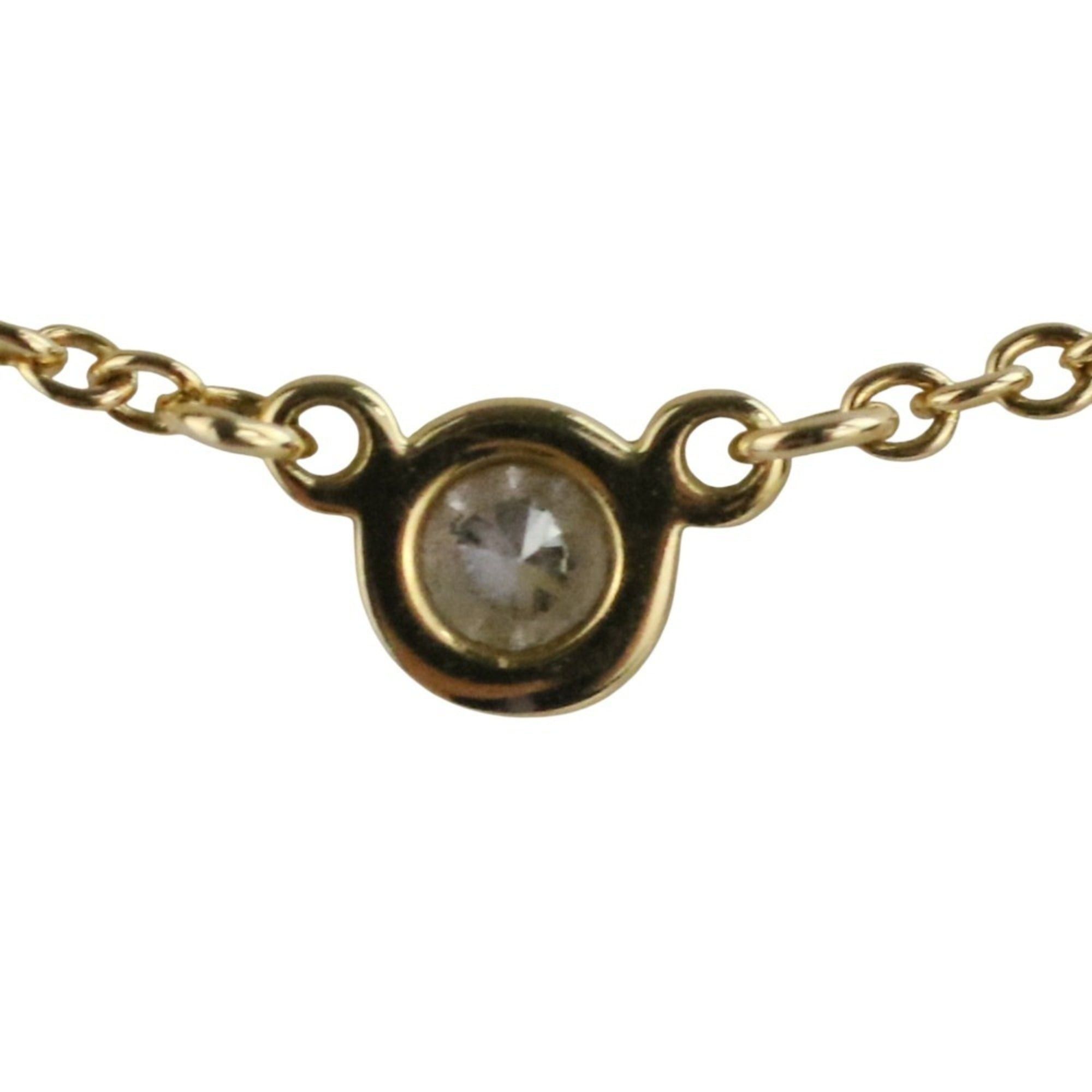 Tiffany & Co. Tiffany & Co. 750 K18 By the Yard Diamond Necklace in Yellow Gold for Women Size ONE SIZE - 4 Thumbnail