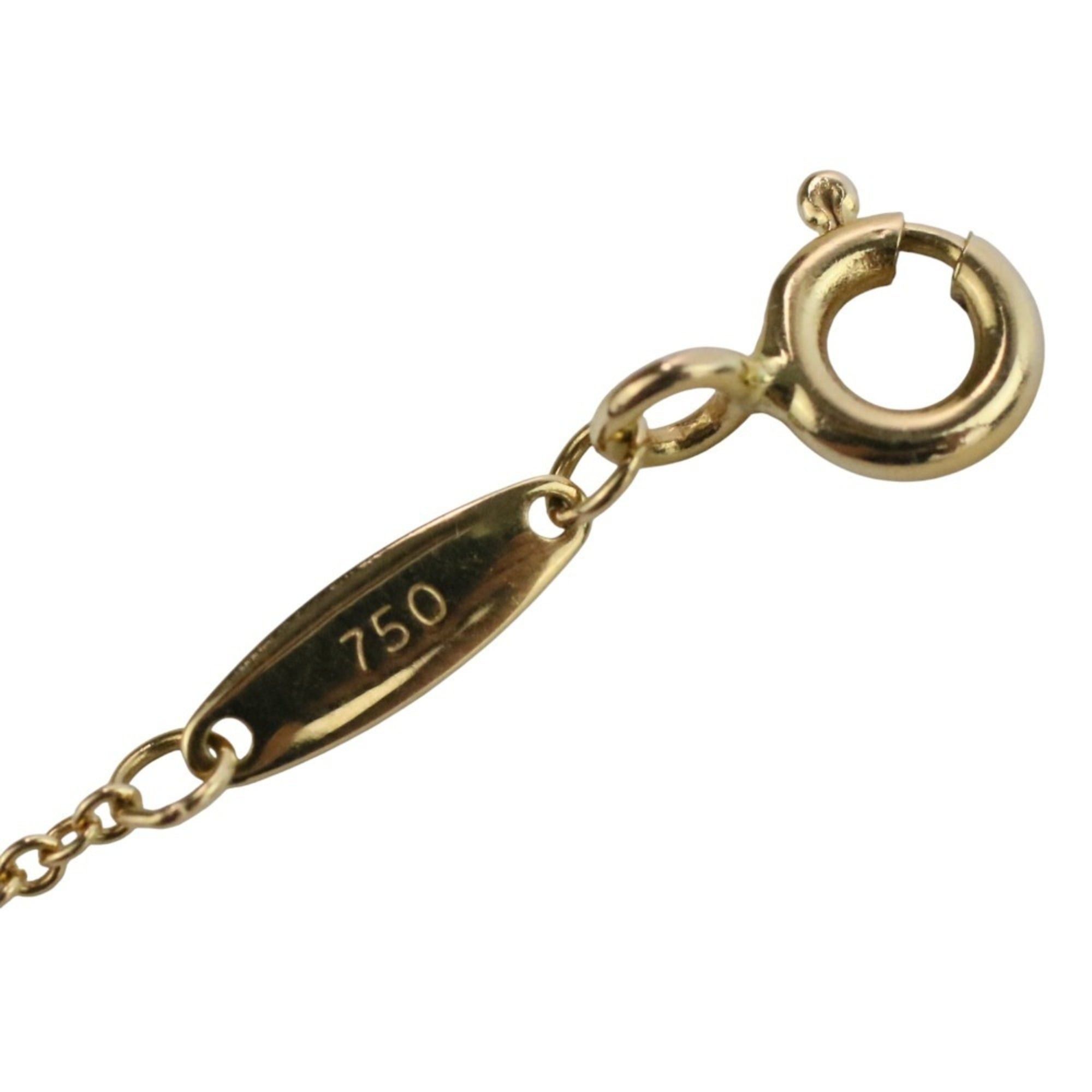 Tiffany & Co. Tiffany & Co. 750 K18 By the Yard Diamond Necklace in Yellow Gold for Women Size ONE SIZE - 10 Thumbnail
