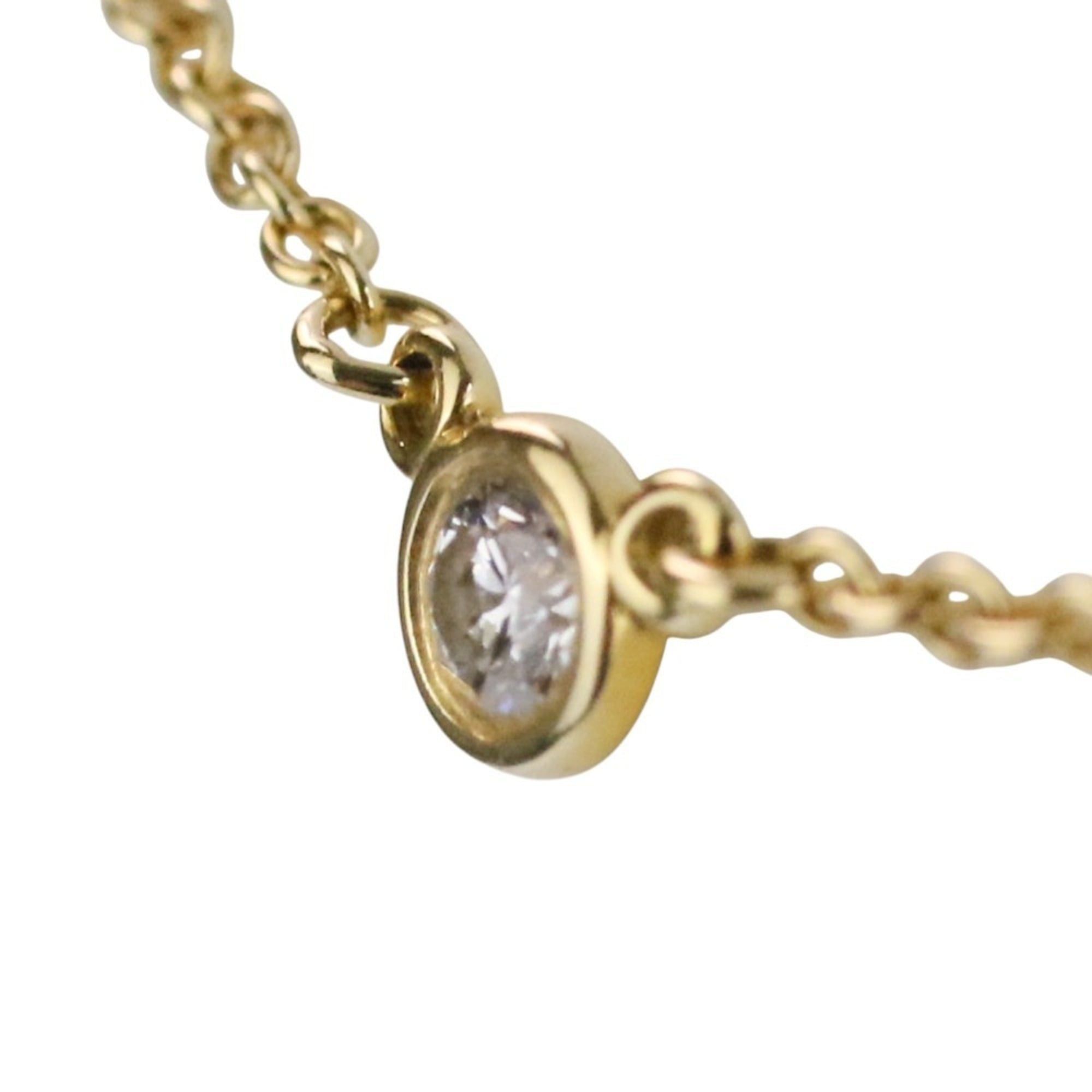 Tiffany & Co. Tiffany & Co. 750 K18 By the Yard Diamond Necklace in Yellow Gold for Women Size ONE SIZE - 2 Thumbnail
