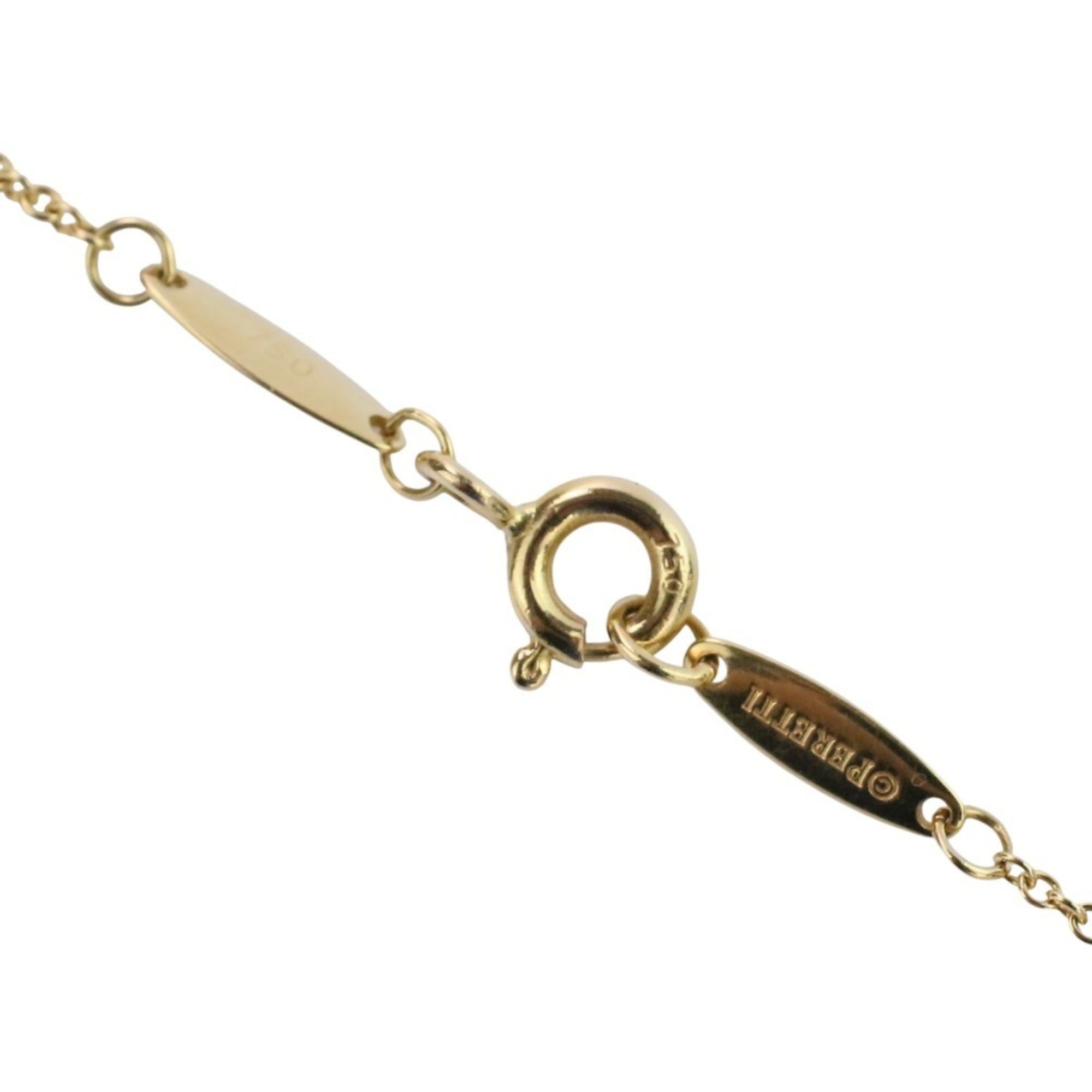 Tiffany & Co. Tiffany & Co. 750 K18 By the Yard Diamond Necklace in Yellow Gold for Women Size ONE SIZE - 8 Thumbnail
