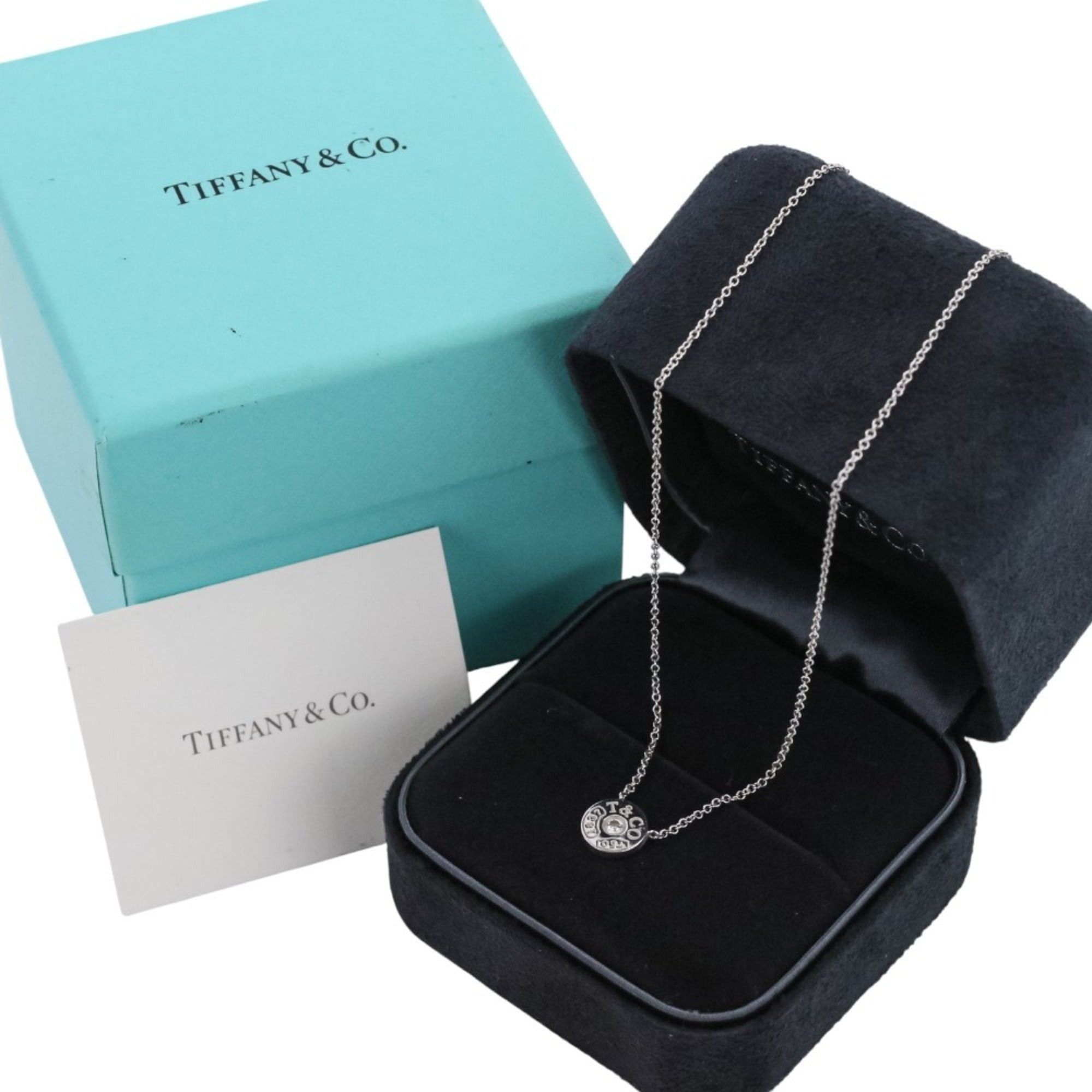 Tiffany & Co. Tiffany & Co. 1837 Diamond Circle Necklace in Au750 or 18K White Gold for Women Size ONE SIZE - 15 Thumbnail