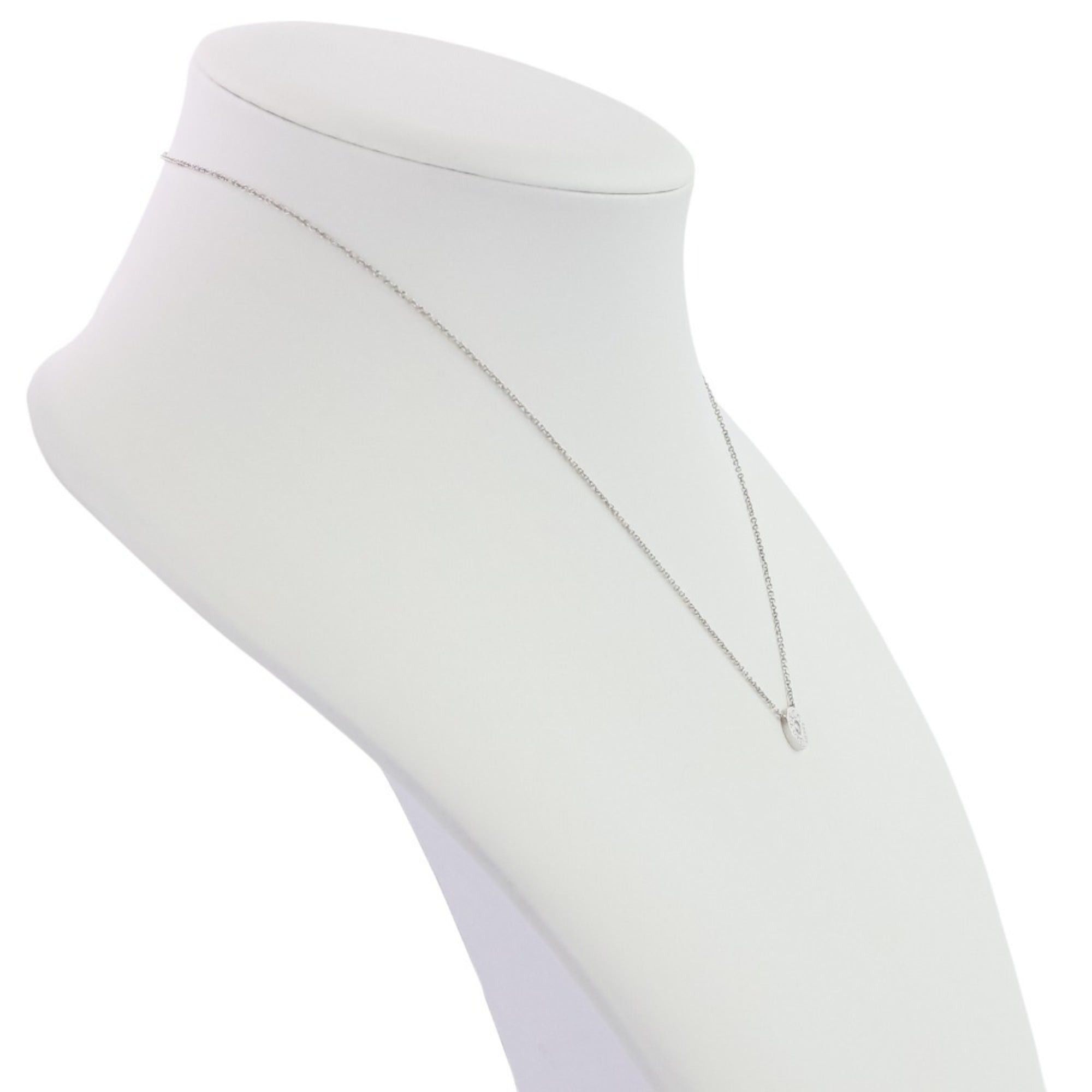 Tiffany & Co. Tiffany & Co. 1837 Diamond Circle Necklace in Au750 or 18K White Gold for Women Size ONE SIZE - 6 Thumbnail
