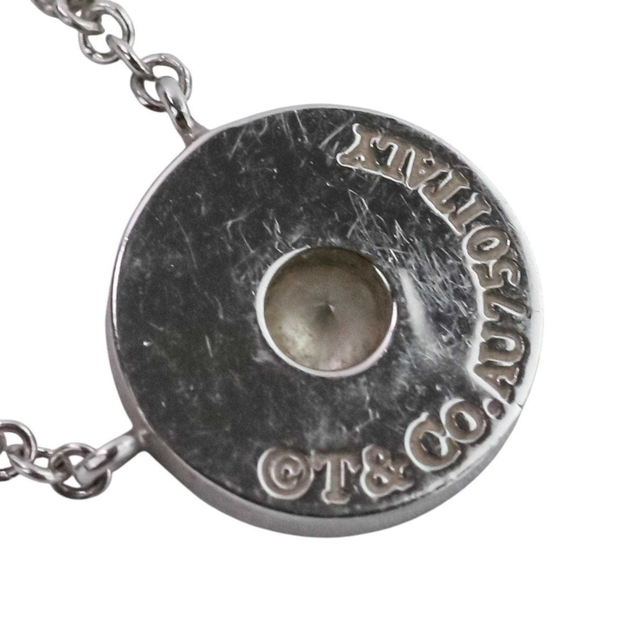 Tiffany & Co. Tiffany & Co. 1837 Diamond Circle Necklace in Au750 or 18K White Gold for Women Size ONE SIZE - 13 Thumbnail
