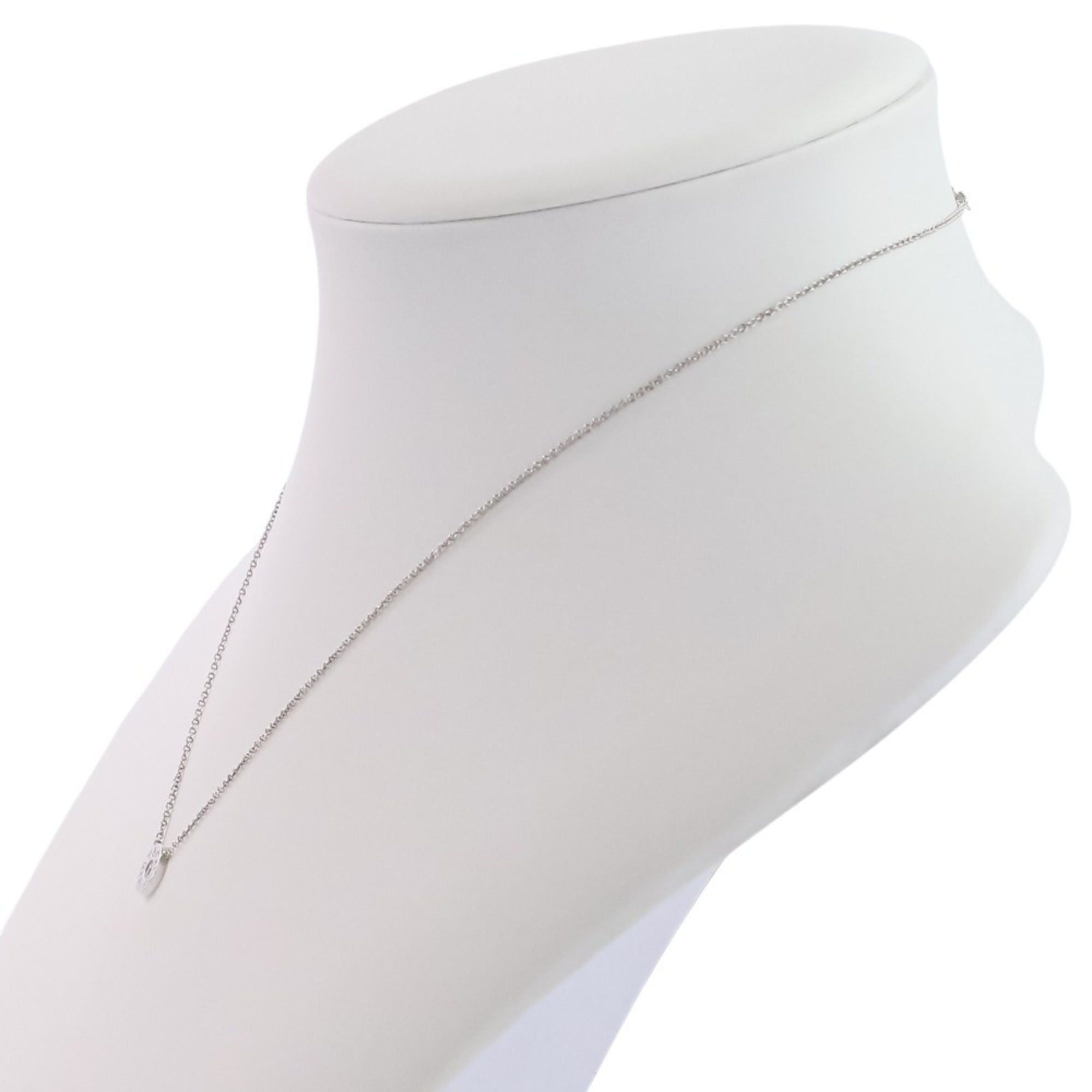 Tiffany & Co. Tiffany & Co. 1837 Diamond Circle Necklace in Au750 or 18K White Gold for Women Size ONE SIZE - 7 Thumbnail