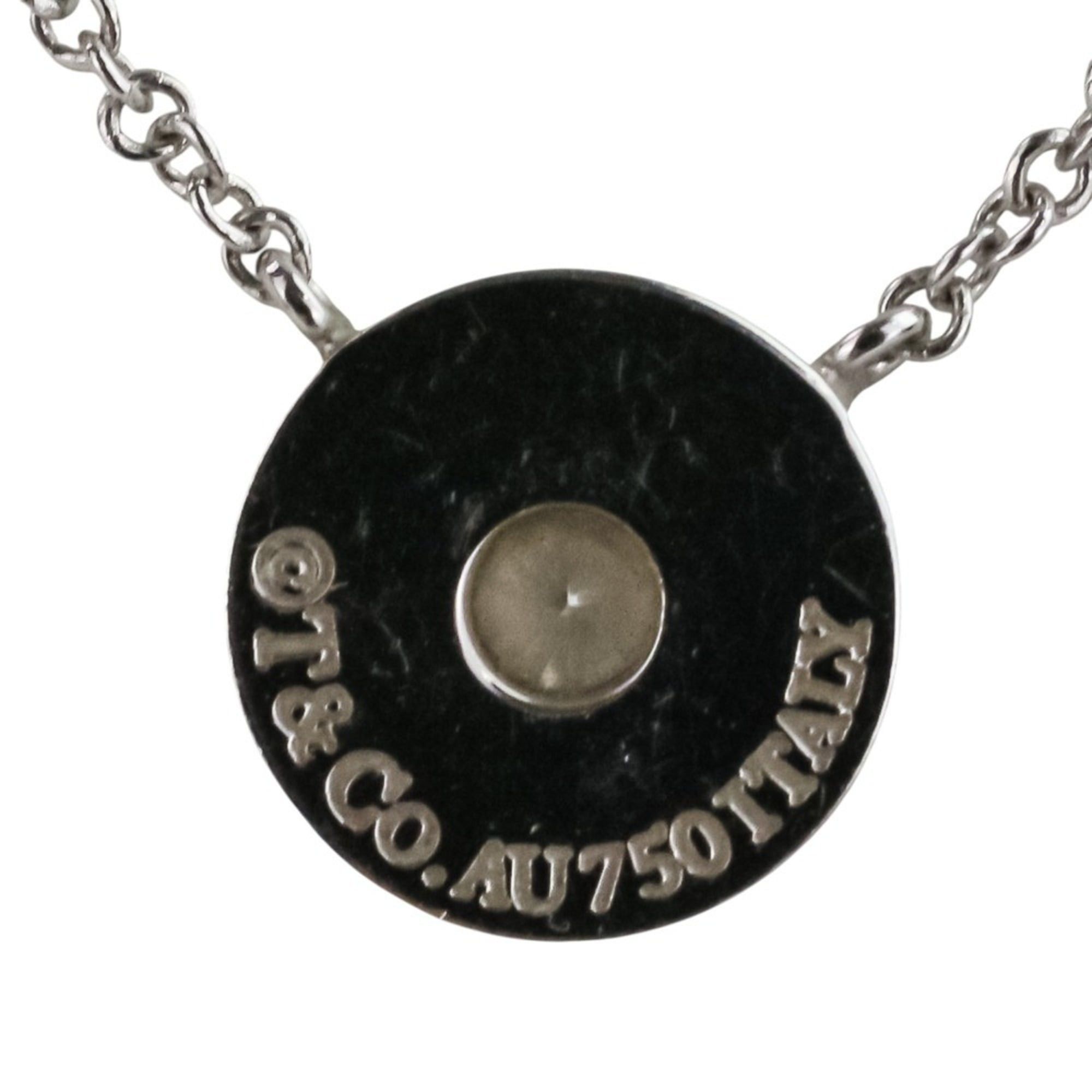 Tiffany & Co. Tiffany & Co. 1837 Diamond Circle Necklace in Au750 or 18K White Gold for Women Size ONE SIZE - 4 Thumbnail