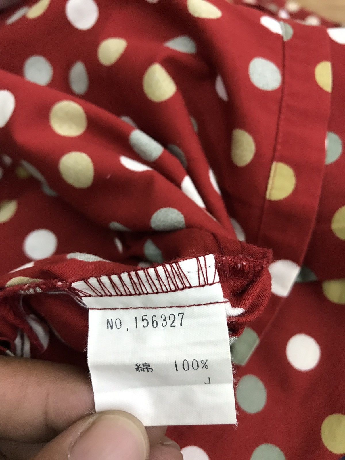 Japanese Brand Japanese Brand Fleet Flag Multicolour Polka Dot Shirt Size US M / EU 48-50 / 2 - 5 Thumbnail