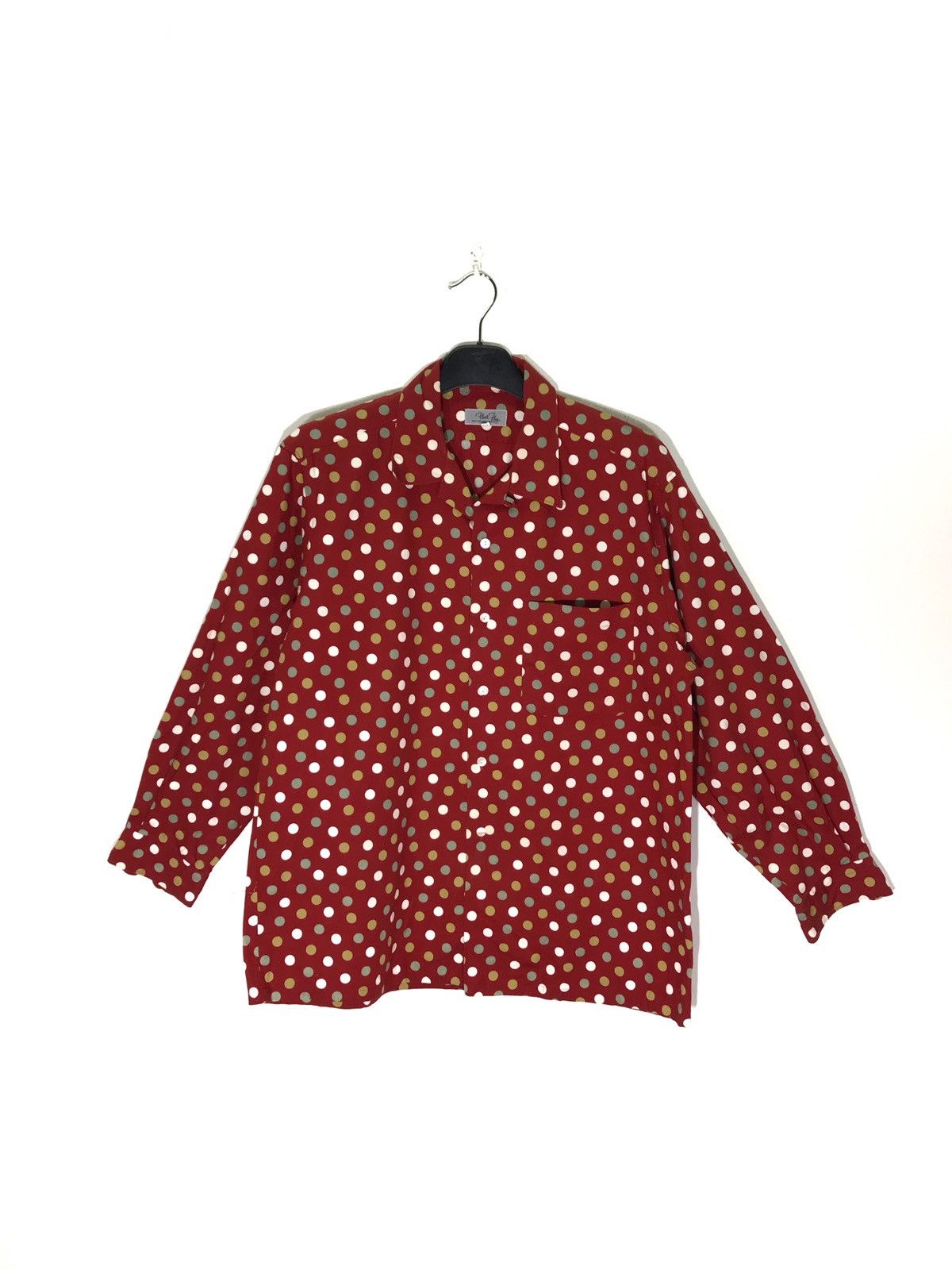Japanese Brand Japanese Brand Fleet Flag Multicolour Polka Dot Shirt Size US M / EU 48-50 / 2 - 1 Thumbnail