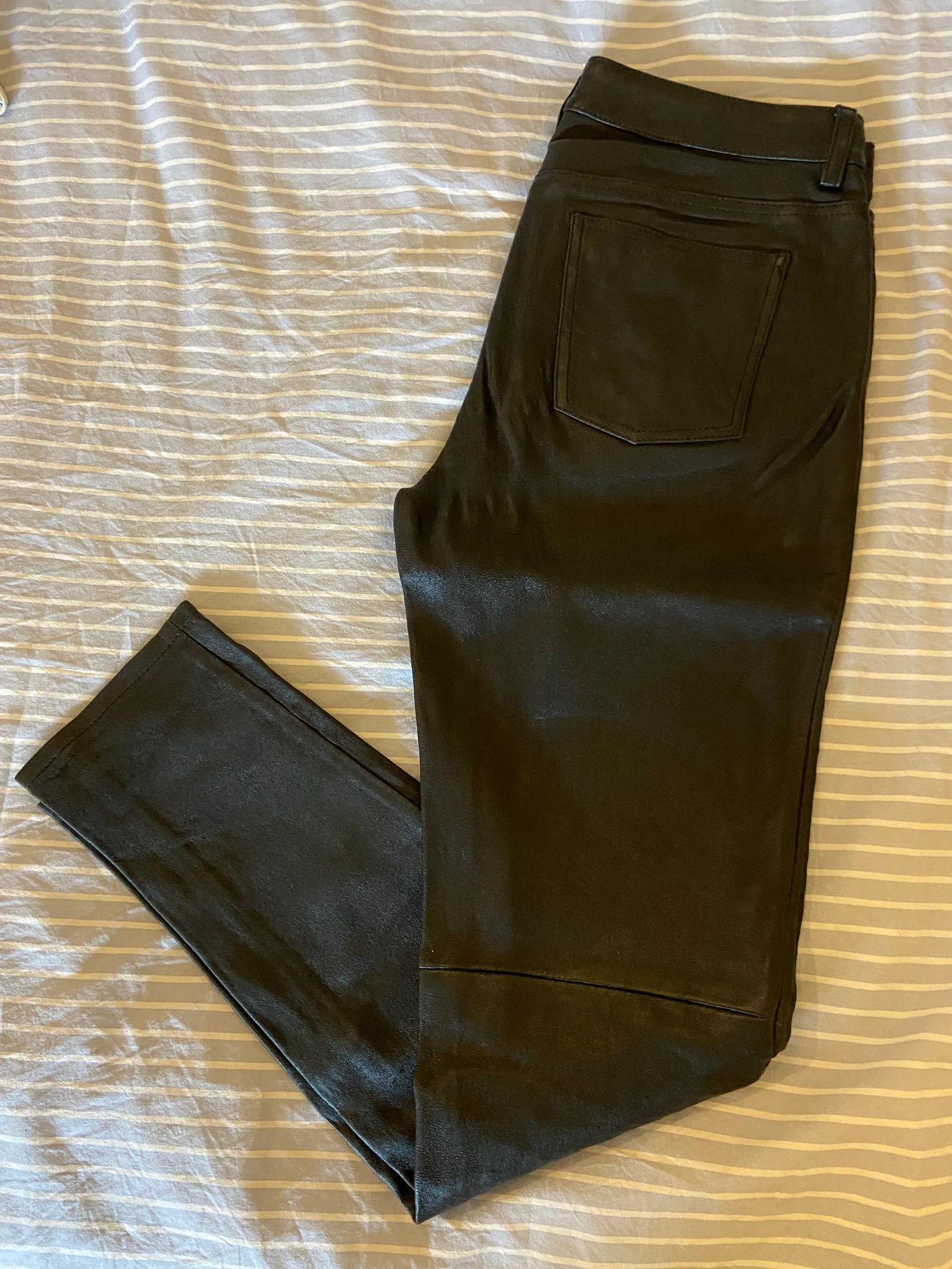 Acne Studios Acne Studios Skin 5 pocket lea Pants Size 25" / US 0 / IT 36 - 4 Thumbnail