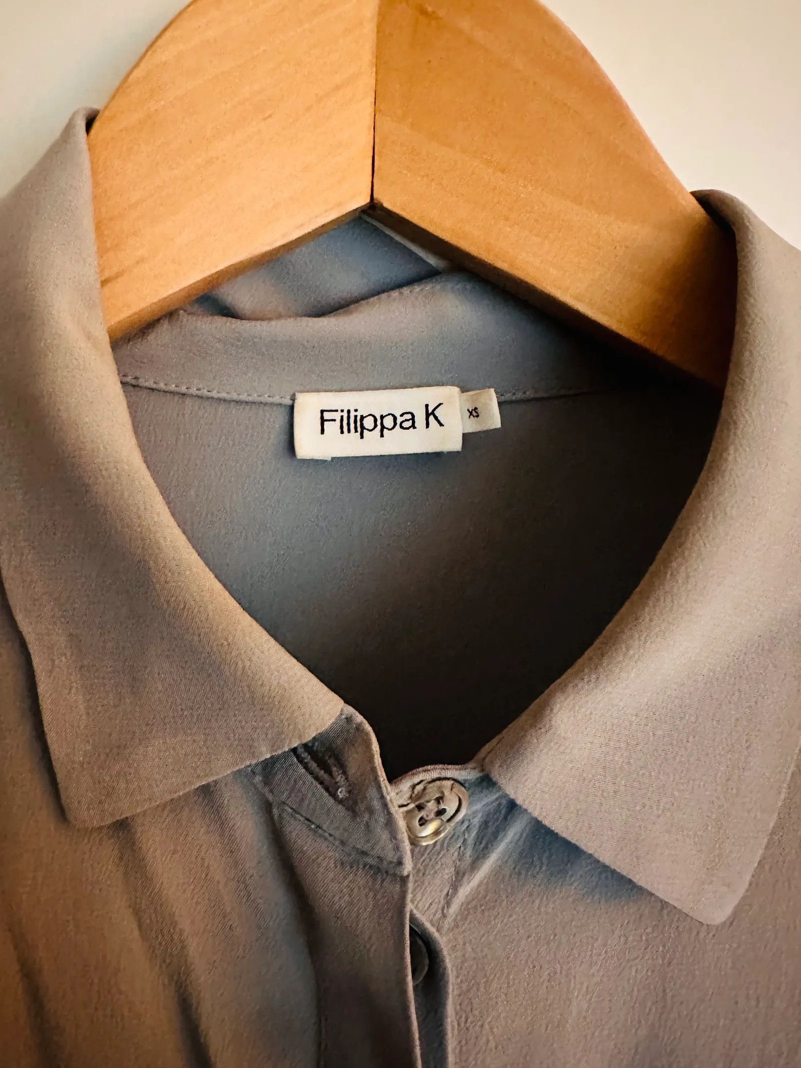 Filippa K Filippa K Silk Blouse Blouse Size XS / US 0-2 / IT 36-38 - 2 Thumbnail