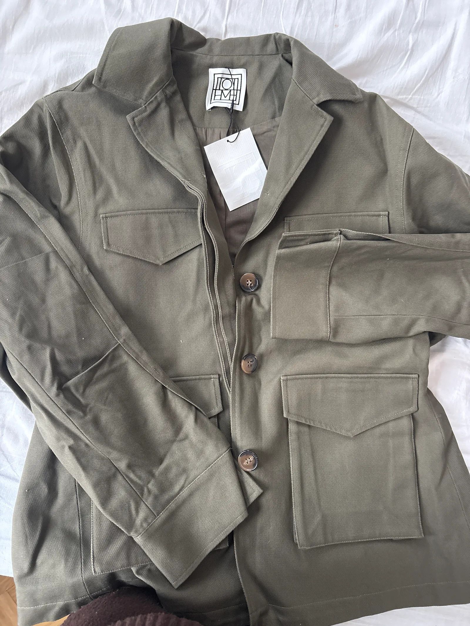 Toteme Toteme Army jacket Jacket Size XS / US 0-2 / IT 36-38 - 4 Thumbnail